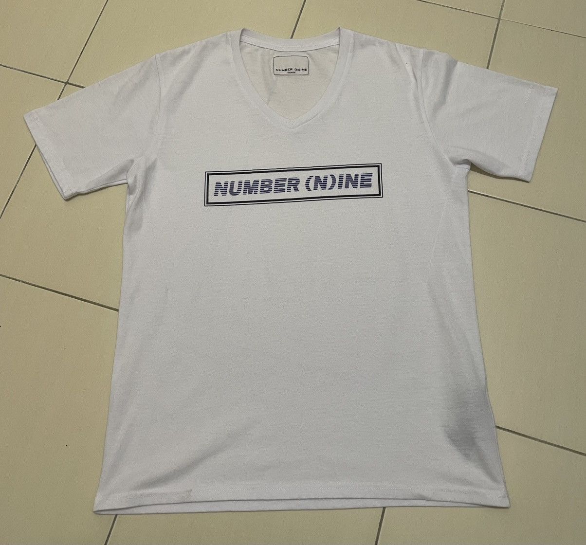 Number (N)ine Number Nine Denim Spellout Tee Size US M / EU 48-50 / 2 - 1 Thumbnail