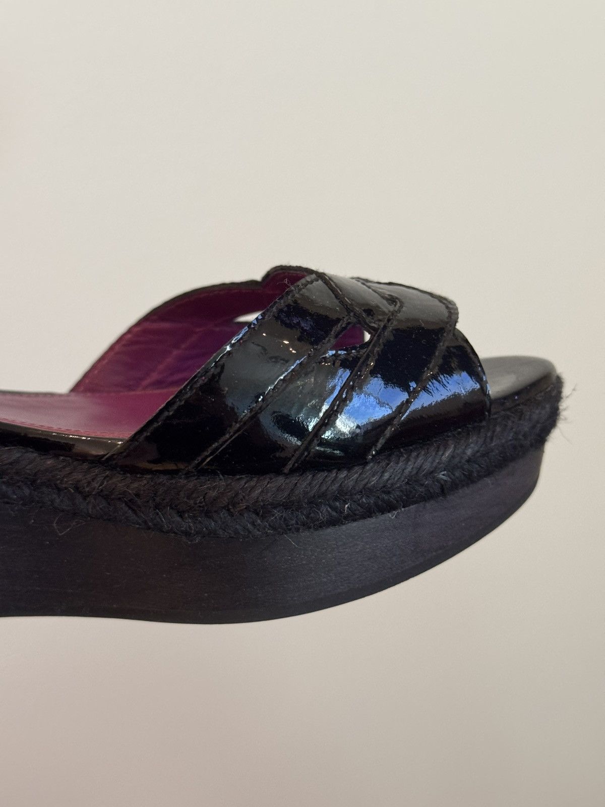 Sergio Rossi Sergio Rossi Black Platform Heels Size US 6 / IT 36 - 7 Thumbnail