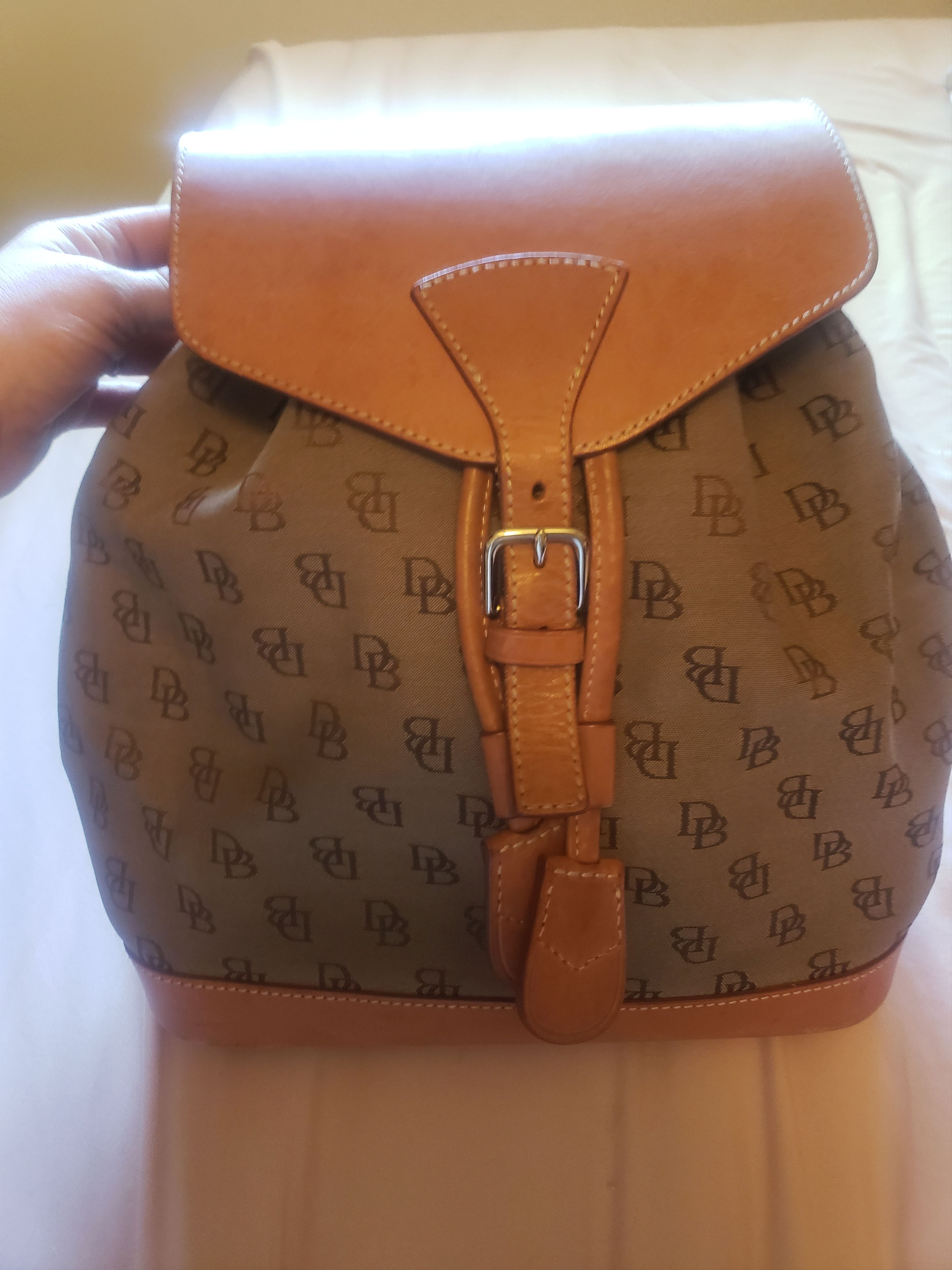 Dooney & Bourke Vintage leather backpack Size ONE SIZE - 4 Thumbnail