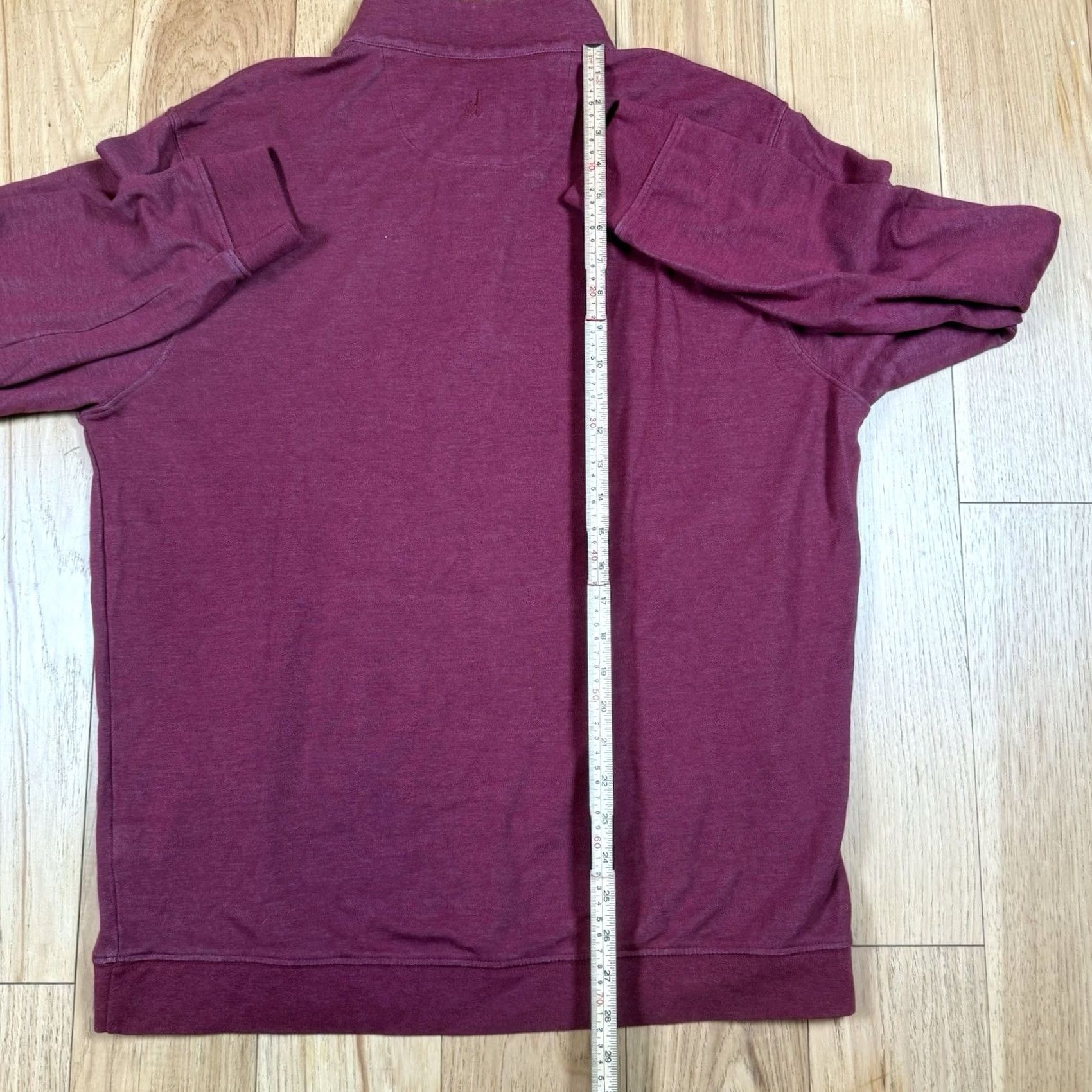 johnnie-O johnnie-O Quarter Zip Men’s XL Red Performance Golf Size US XL / EU 56 / 4 - 6 Thumbnail