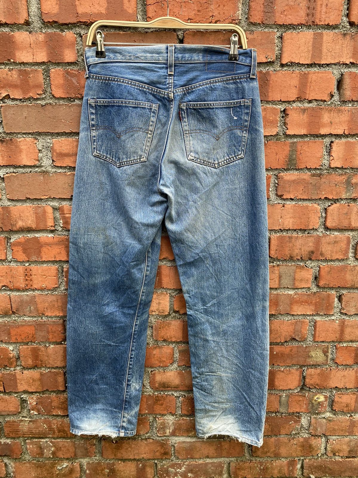 Levi's × Levi's Vintage Clothing × Vintage size 32x30 vintage levi's 501 redline distressed denime USA Size US 32 / EU 48 - 2 Thumbnail