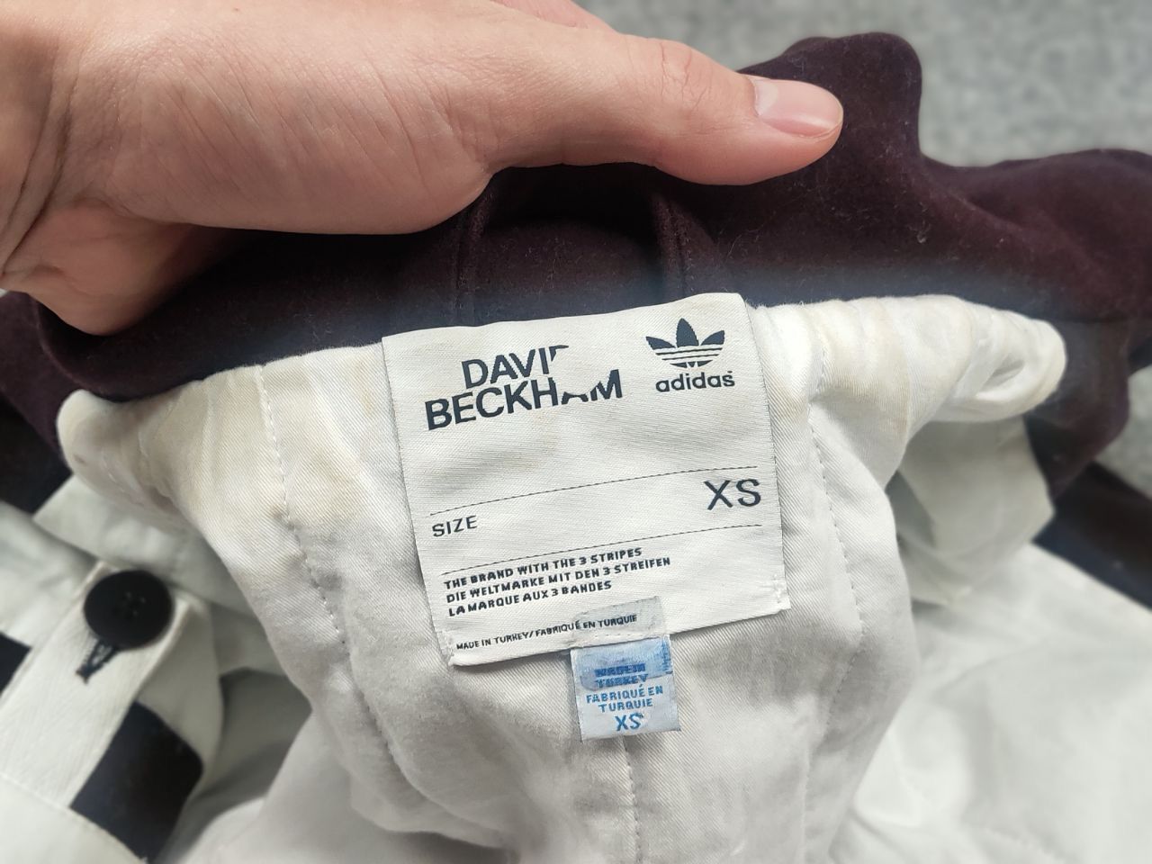 Adidas David Beckham Adidas wool coat Double Breasted Jacket Size US S / EU 44-46 / 1 - 14 Thumbnail