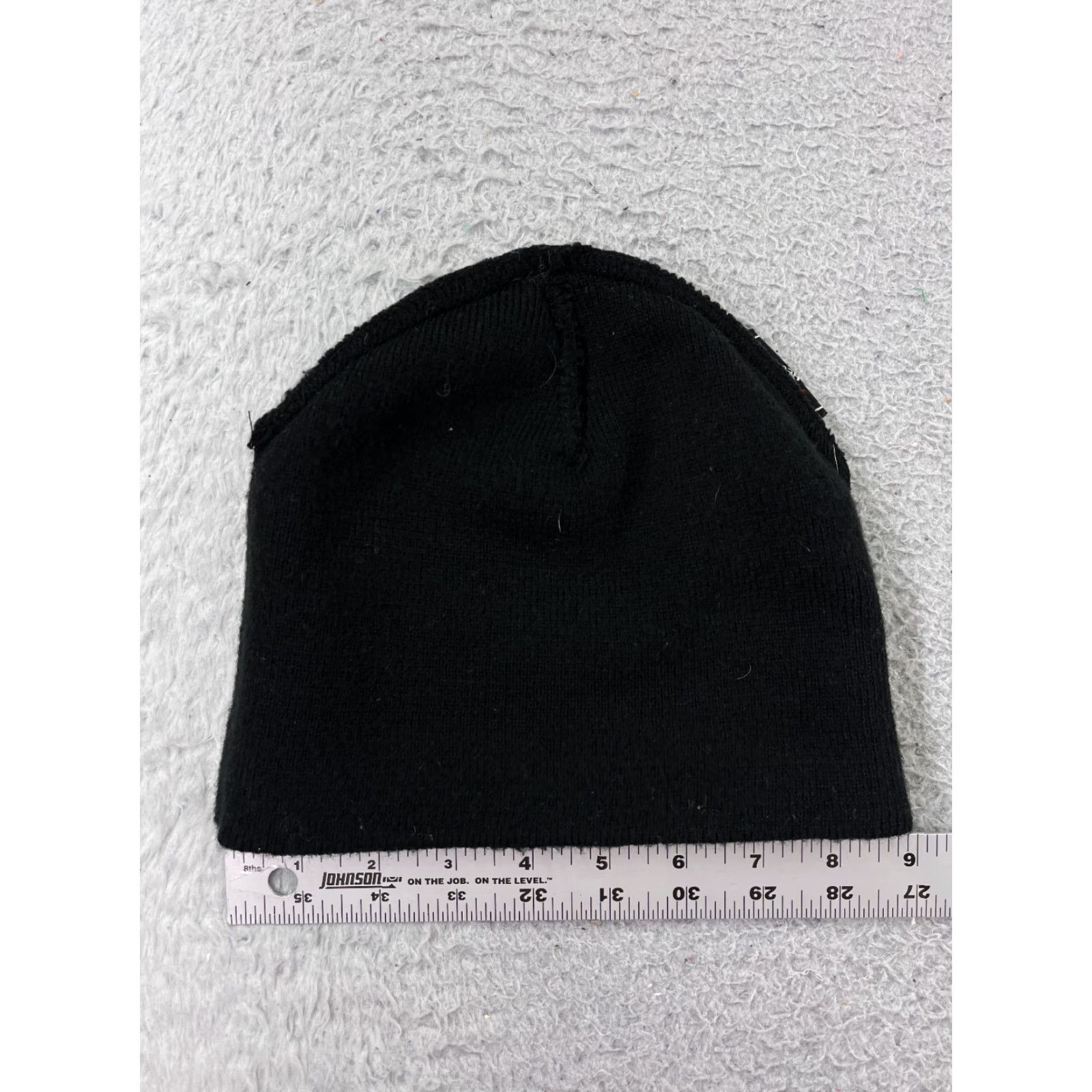 Vintage Red Mountain High School Beanie Adult One Size Black Knit 100% Acrylic Size ONE SIZE - 5 Thumbnail