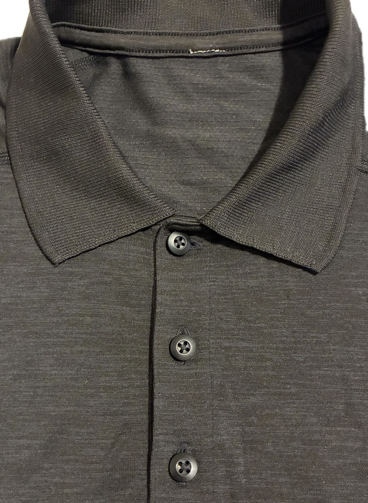 Lululemon Lululemon Black Polo Shirt Size US M / EU 48-50 / 2 - 3 Thumbnail