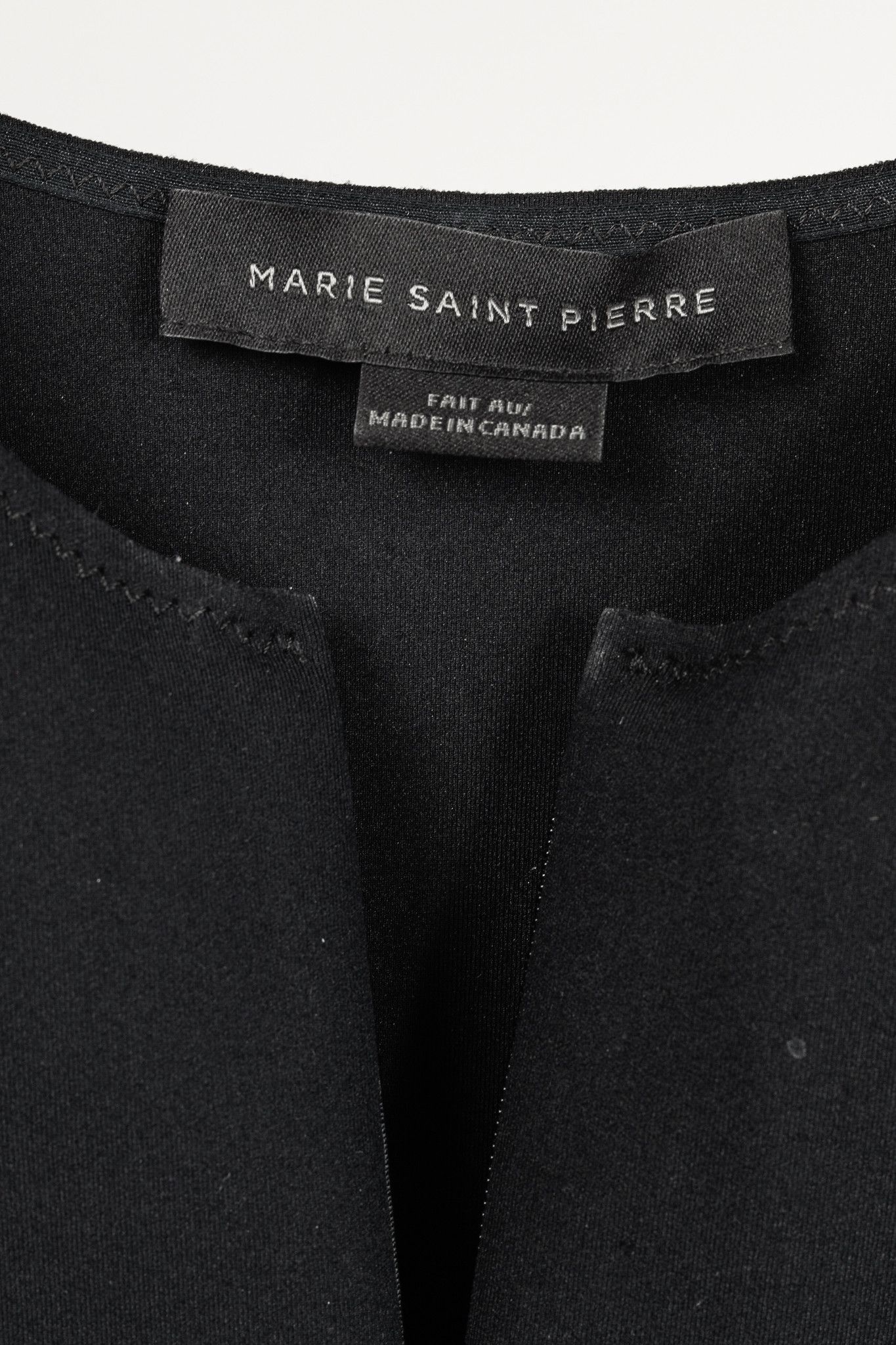 Marie Saint Pierre Marie Saint Pierre Lares Black Neoprene Zip Tank Size M / US 6-8 / IT 42-44 - 6 Thumbnail