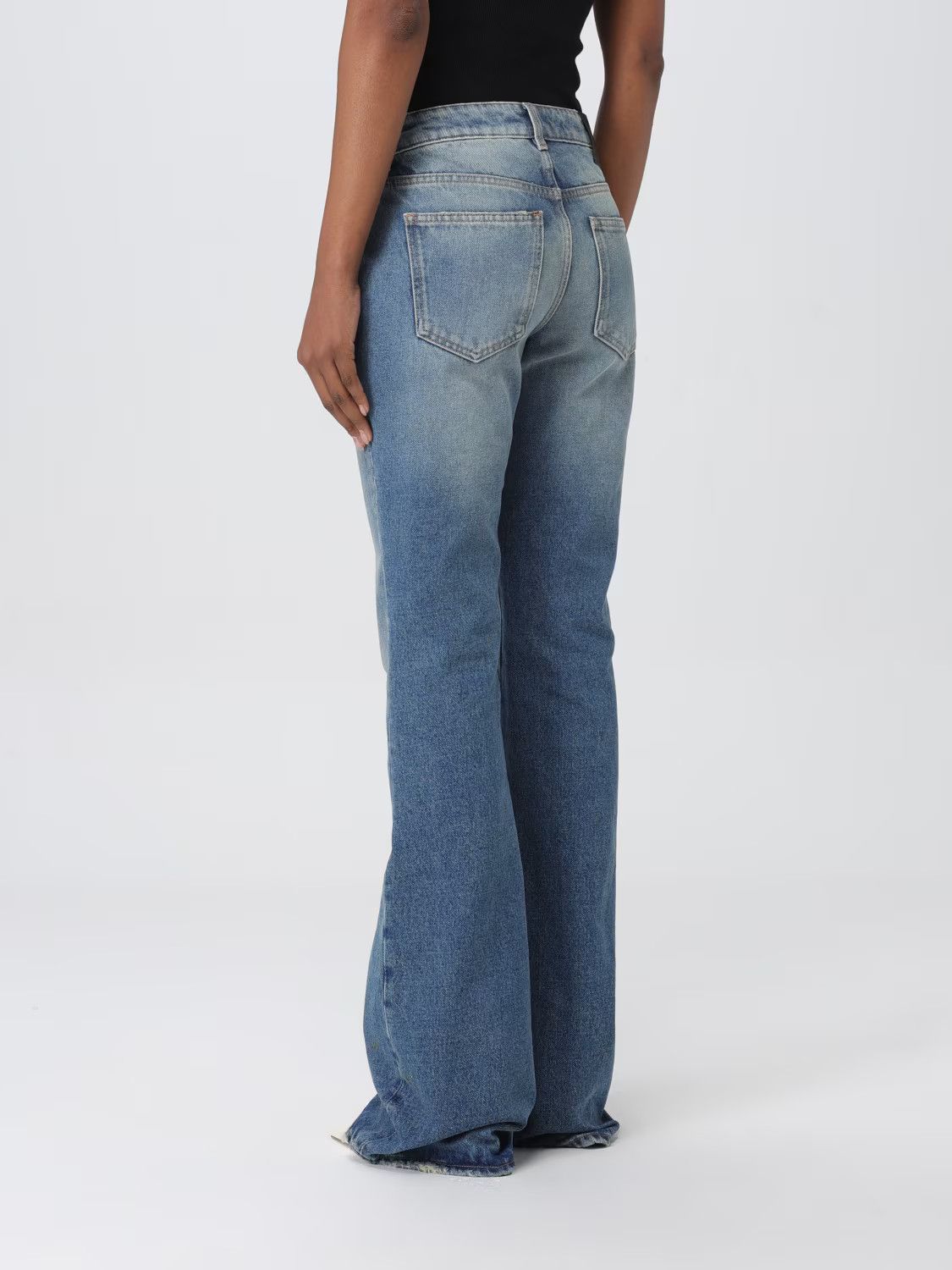 Off-White o1y1225 Denim Pant in Blue Size 27" / US 4 / IT 40 - 3 Thumbnail