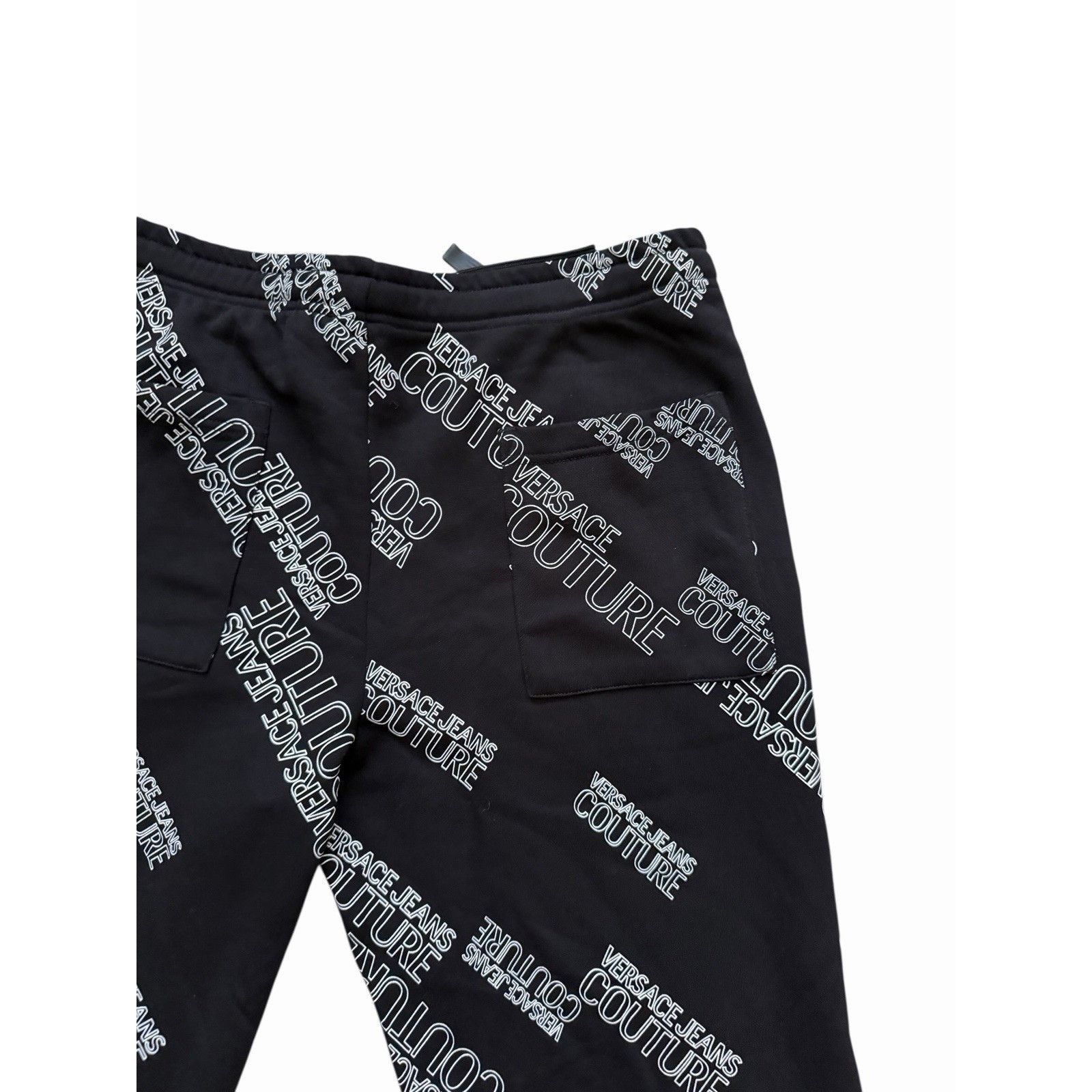 Versace Jeans Couture Versace Couture Mens Jeans Logo Sweatpants $525 Size XL Size US 36 / EU 52 - 6 Thumbnail