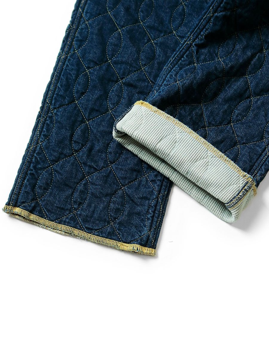 Kapital Kapital Fleece waffle quilting denim Nouvelle pants Size US 36 / EU 52 - 7 Thumbnail