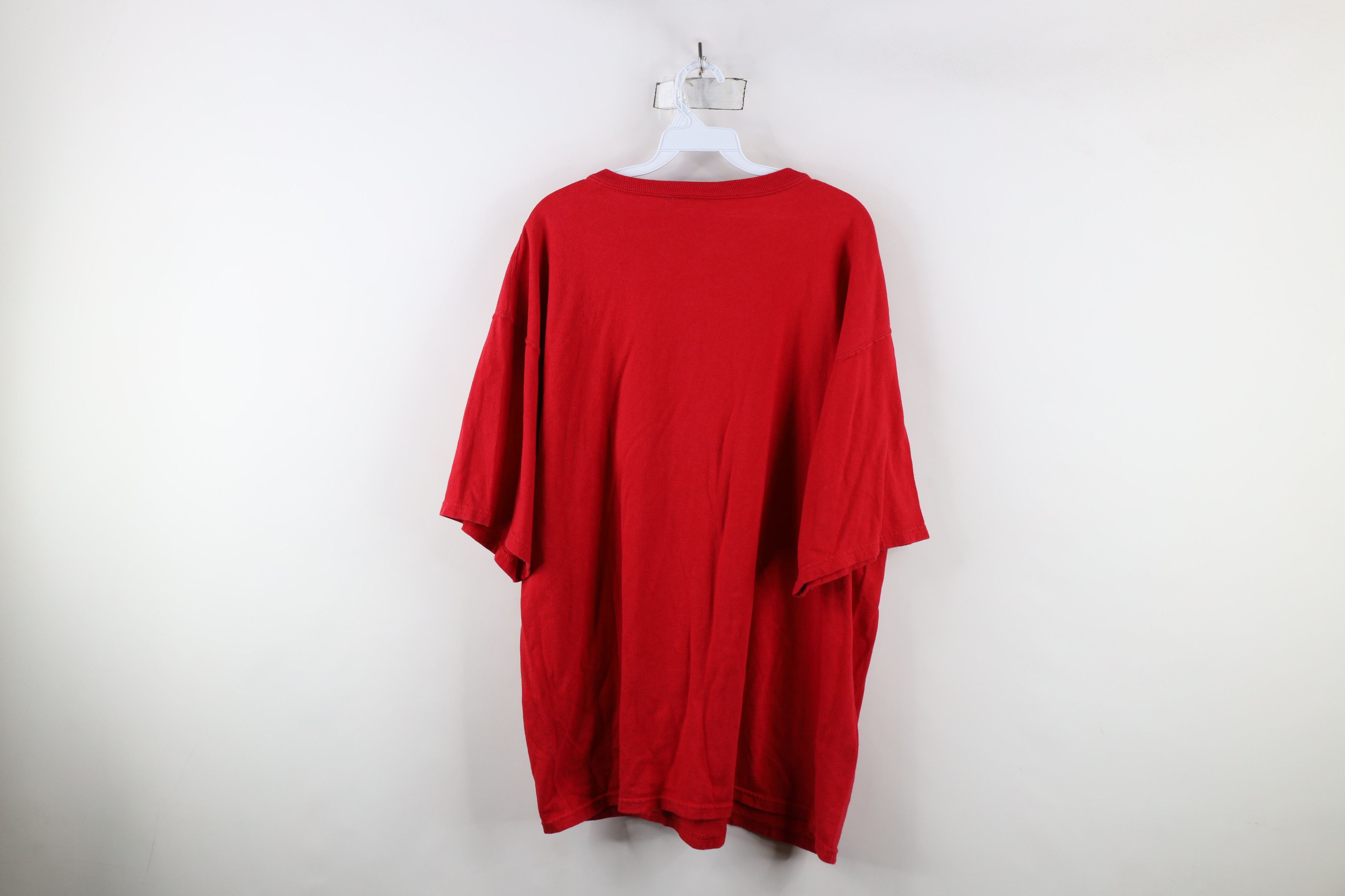 Champion × Vintage Vintage 90s Champion Jersey Short Sleeve T-Shirt Red Cotton Size US XL / EU 56 / 4 - 11 Thumbnail