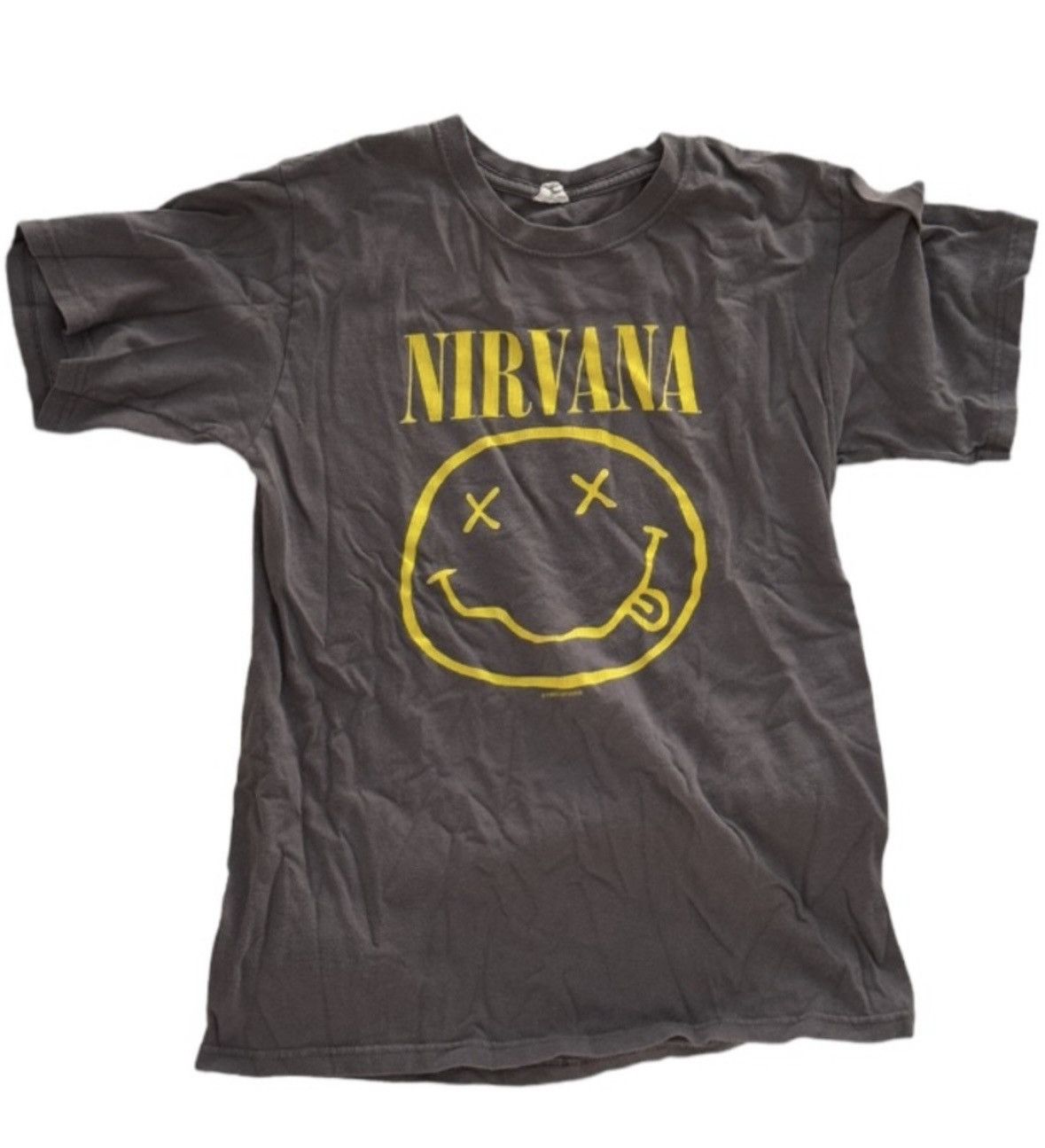 Nirvana 1992 Nirvana Band Tee - Giant Tag - Smiley - Single Stitch Size US S / EU 44-46 / 1 - 1 Thumbnail