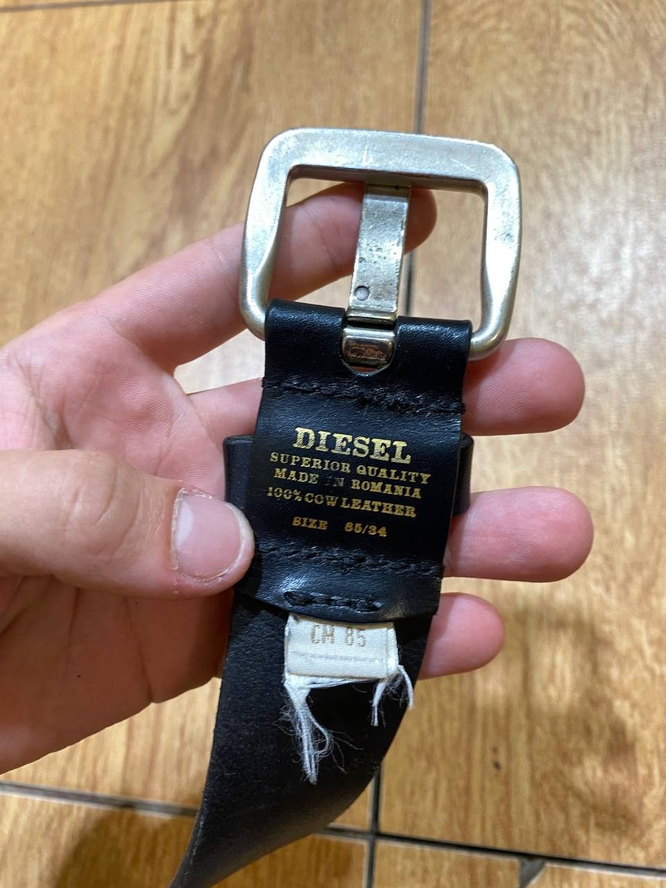 Diesel Vintage Diesel luxury leather belt Size ONE SIZE - 4 Thumbnail