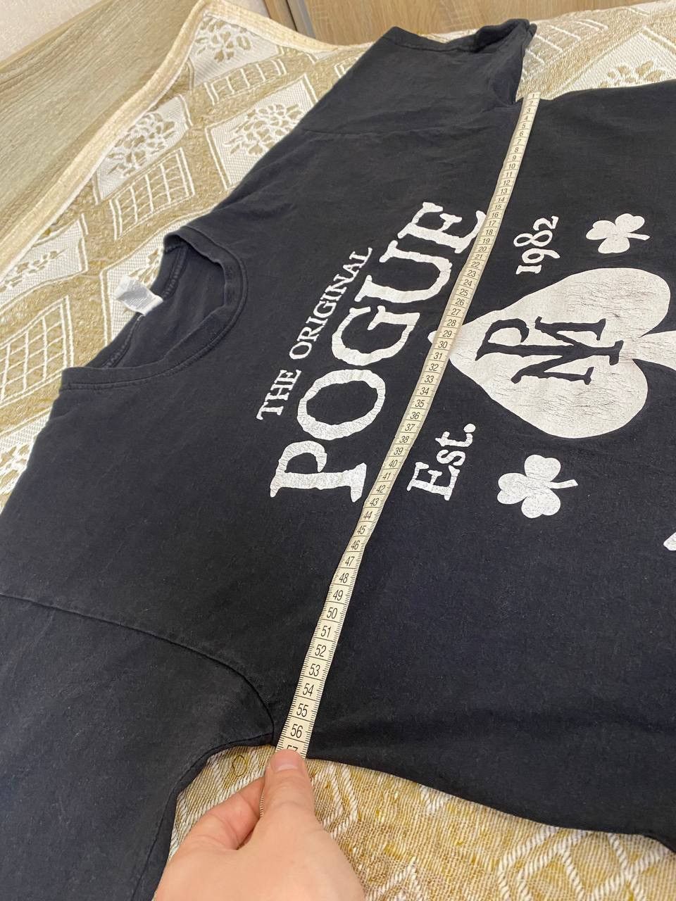 Band Tees 🔥 The Pogues 1996 Pogue Mahone Album Tour T Shirt Punk Size US XL / EU 56 / 4 - 14 Thumbnail