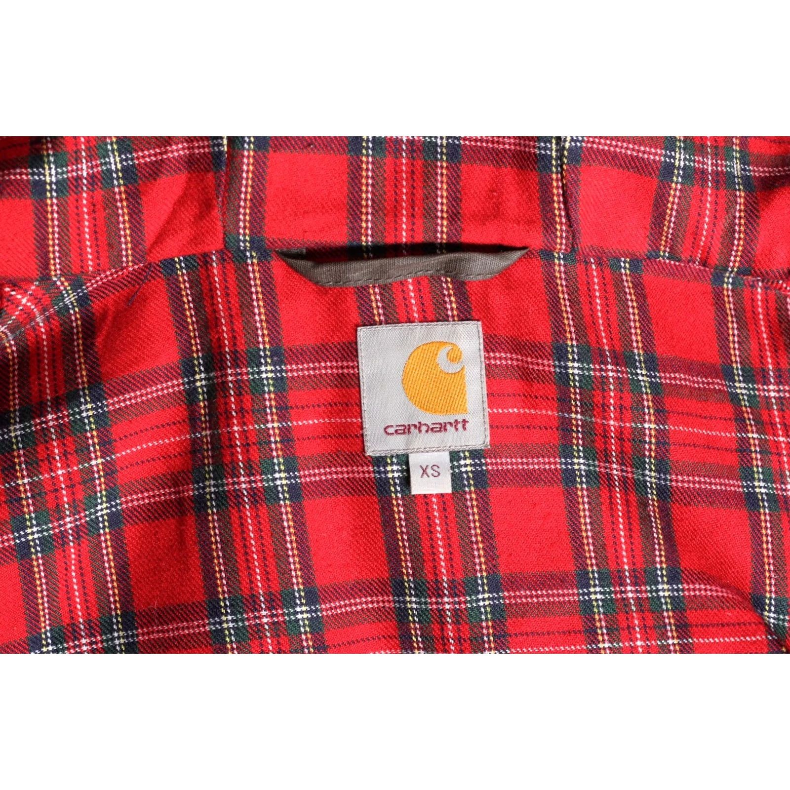 Carhartt Carhartt Torn Waxed Cotton Jacket Women XS MJ5625 Jacket Womens XS Brown Size XS / US 0-2 / IT 36-38 - 7 Thumbnail