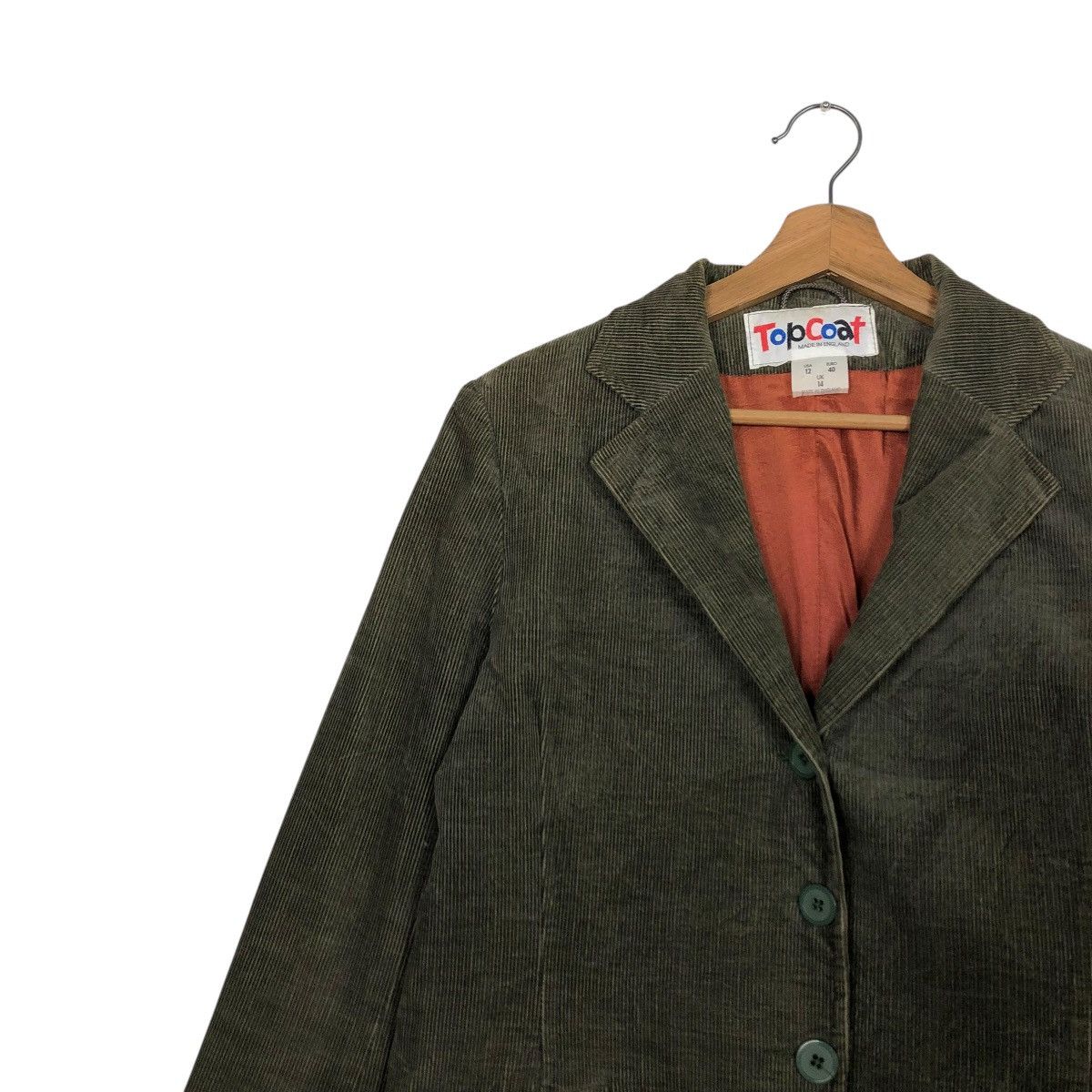 Vintage 🔥VINTAGE CORDUROY CHORE JACKET TOPCOAT ENGLAND ISSEY MIYAKE Size US S / EU 44-46 / 1 - 7 Thumbnail