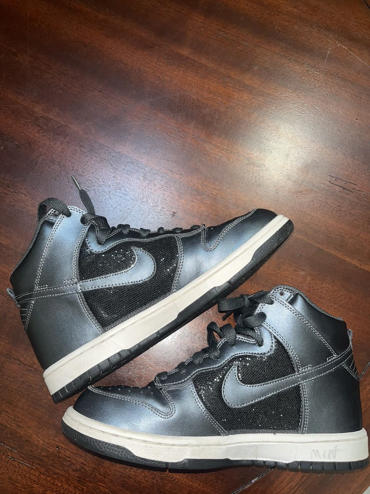 Nike Nike SB high black sparkle Size US 9 / IT 39 - 2 Thumbnail