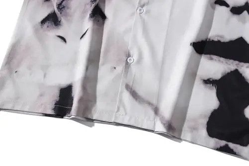VIBE Vintage Outdoor Summer Hawaiian Blouse Shirt Dark Icon Size US M / EU 48-50 / 2 - 6 Thumbnail