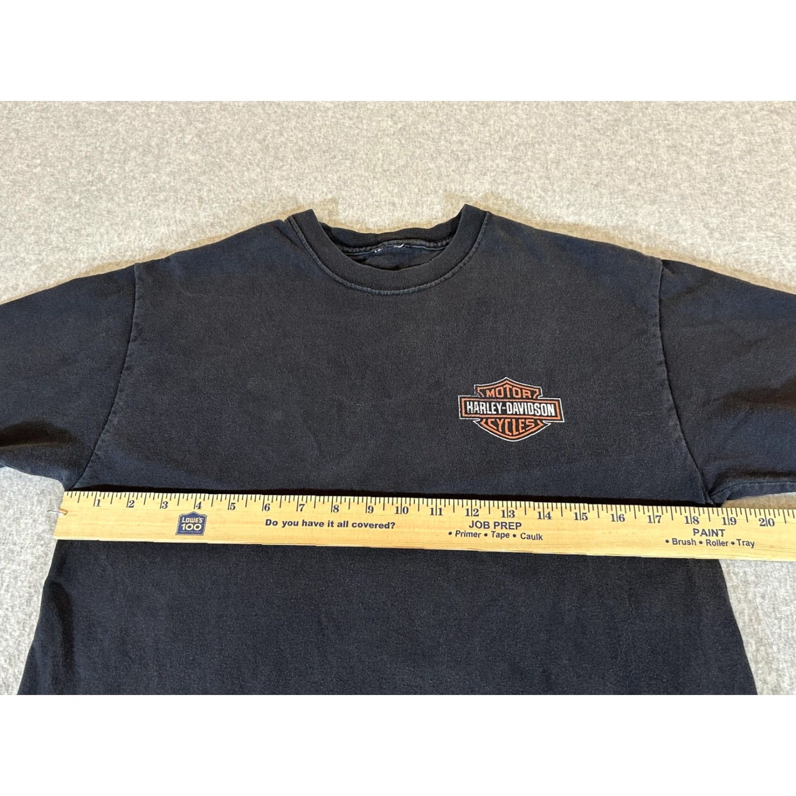 Harley Davidson Harley-Davidson Shirt Mens Small Black Wurtsboro NY Eagle Biker Motorcycle HD Size US L / EU 52-54 / 3 - 4 Thumbnail