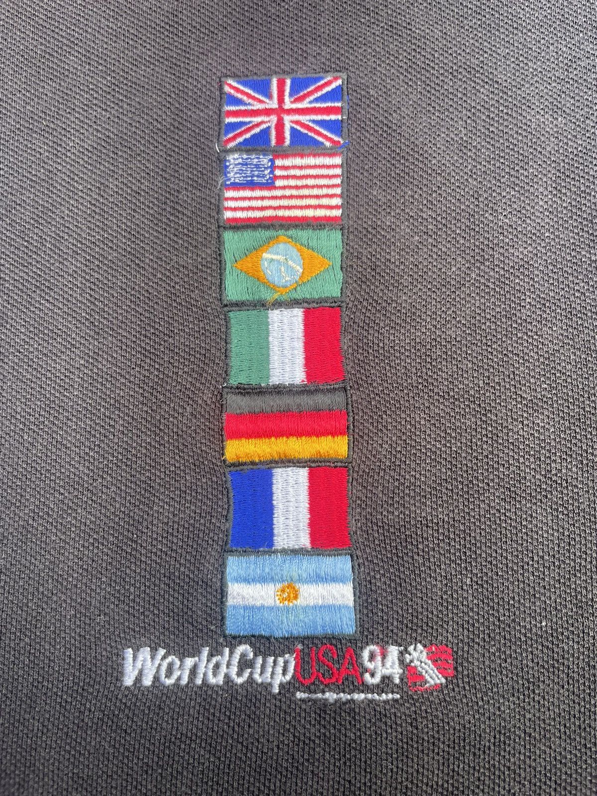 Other Vintage 94 World Cup Usa Polo Tshirt Size US L / EU 52-54 / 3 - 17 Thumbnail