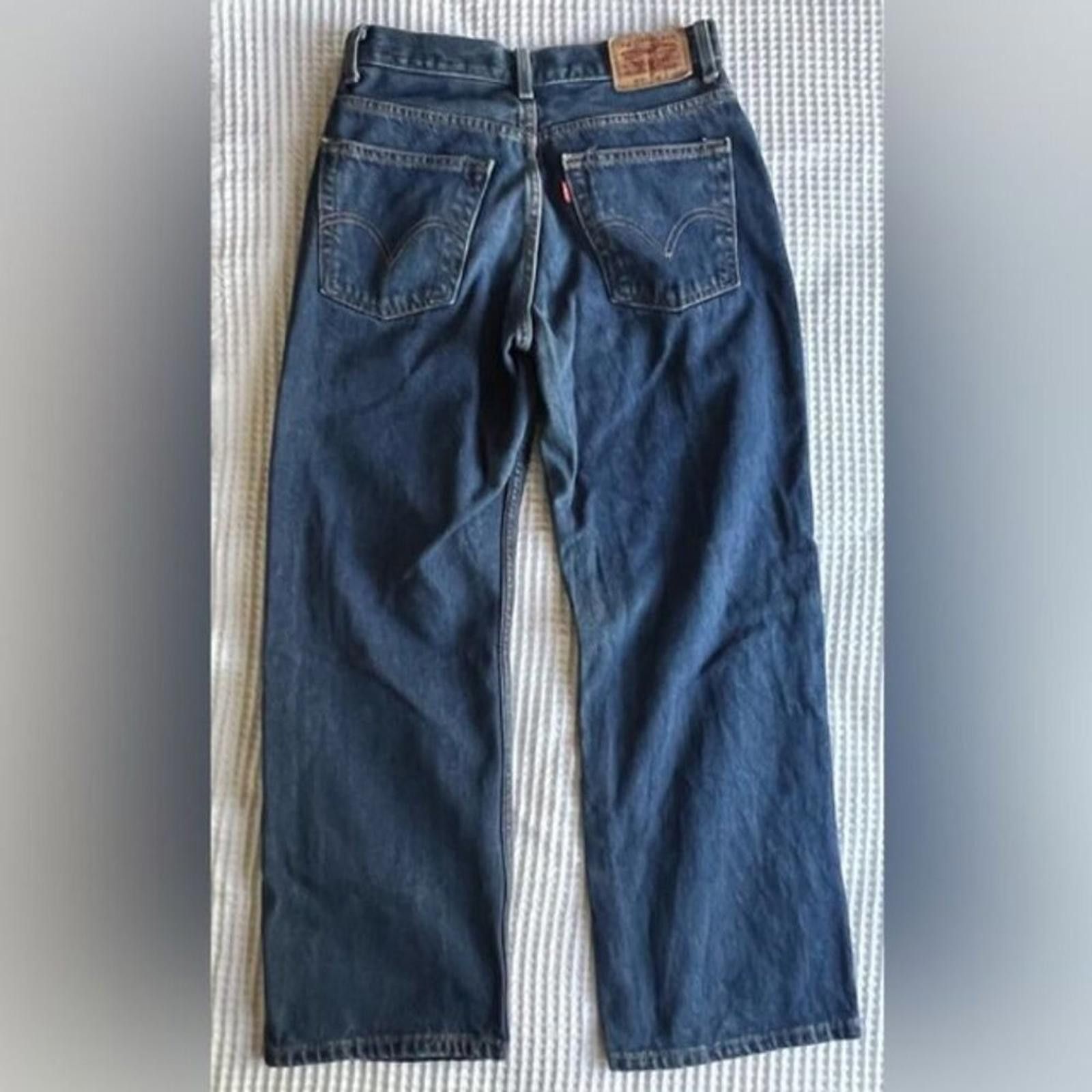 Levi's Levis Vintage Loose Straight Jeans Size 27" / US 4 / IT 40 - 2 Thumbnail