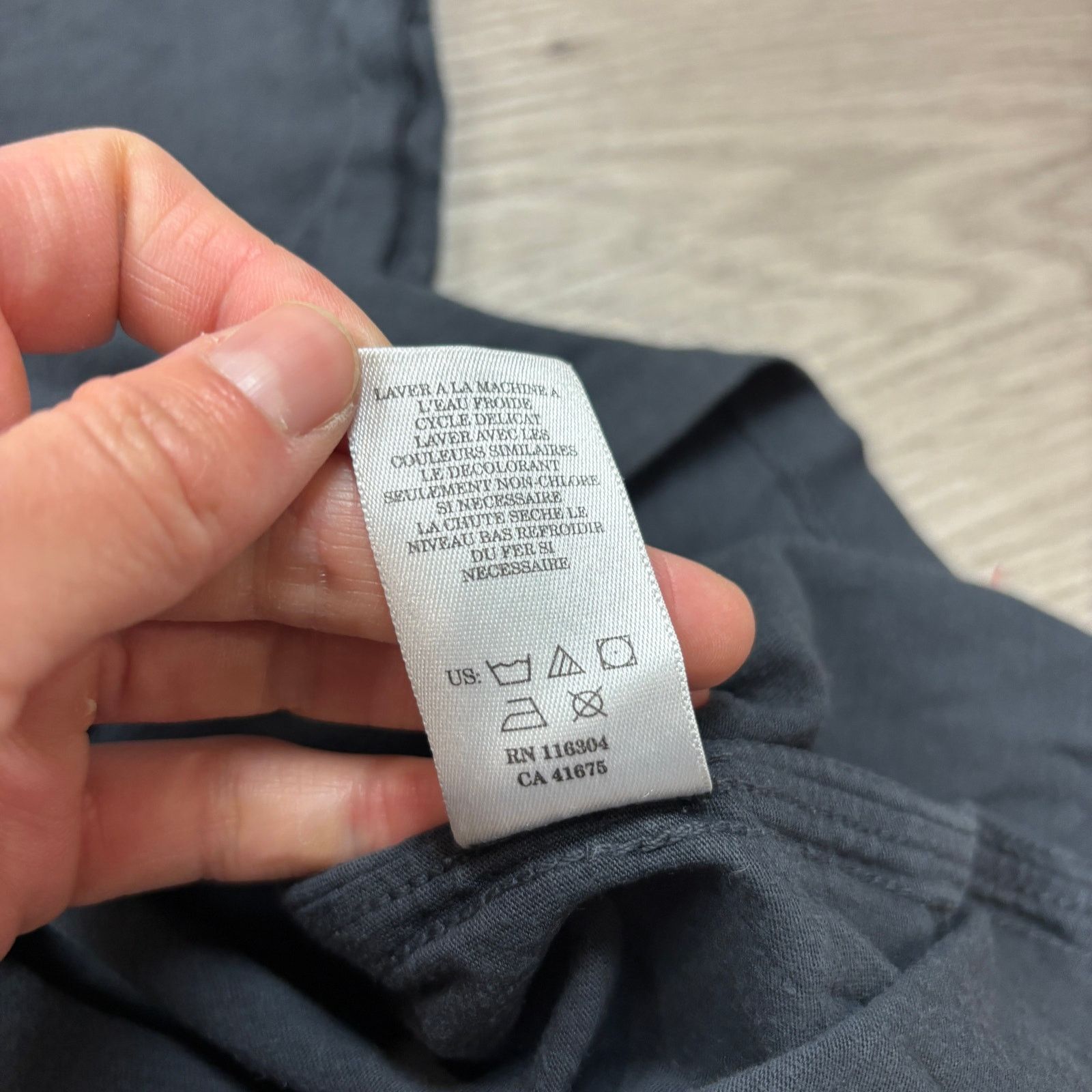 Converse × John Varvatos Converse John Varvatos Pima Cotton Long Sleeve Henley XL Size US XL / EU 56 / 4 - 8 Thumbnail