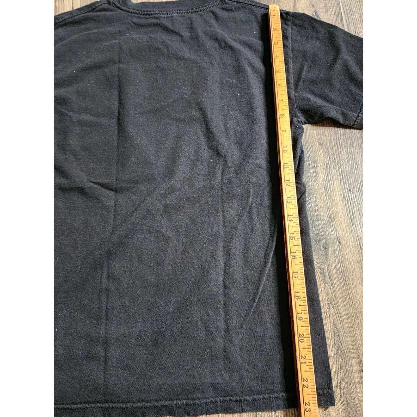 Vintage VINTAGE Alstyle United States Of Sushi American Flag T Shirt Mens S Black Cotton Jersey Short Sleeve Crew Neck Size US S / EU 44-46 / 1 - 2 Thumbnail