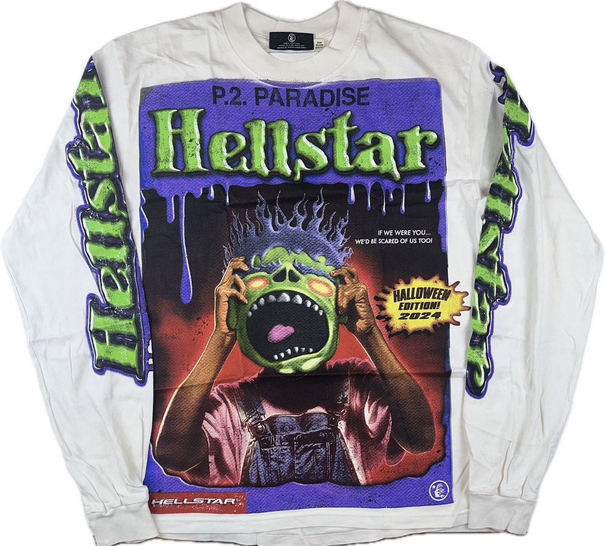 HELLSTAR Hellstar Horror Book Long Sleeve T-shirt Size US S / EU 44-46 / 1 - 1 Thumbnail