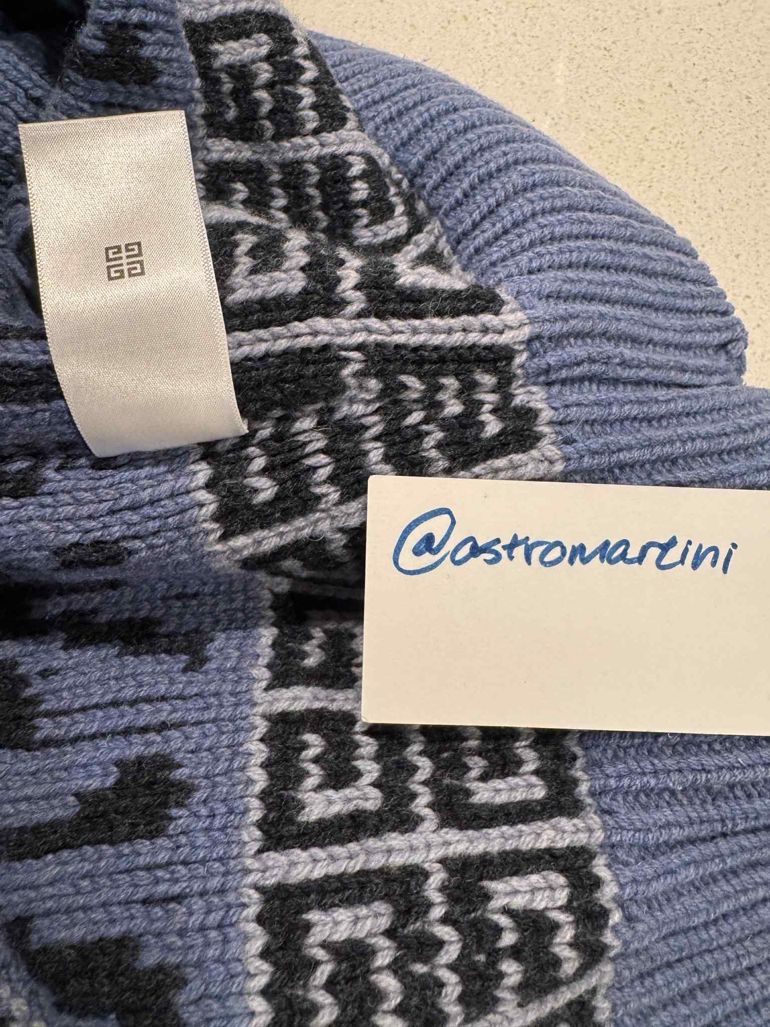 Givenchy Givenchy x Chito SS22 Runway Lambswool Crewneck Sweater Size US M / EU 48-50 / 2 - 6 Thumbnail