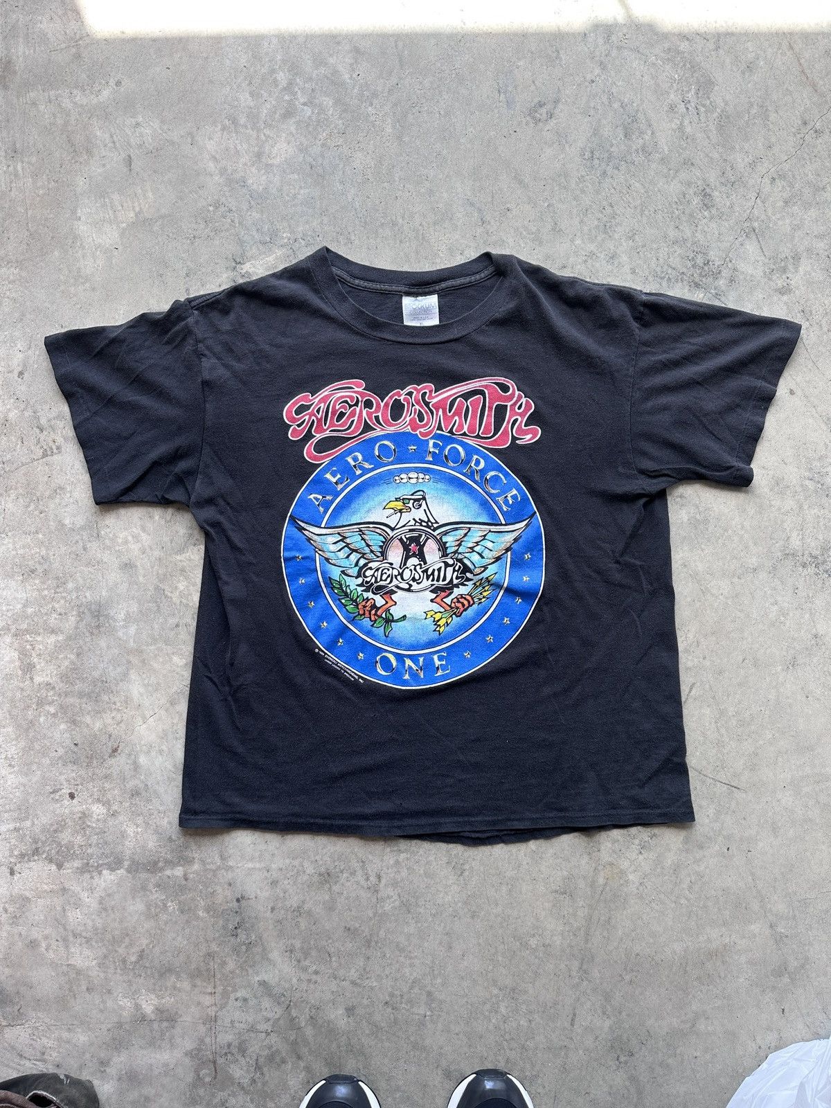 Band Tees Vintage Aerosmith Size US XL / EU 56 / 4 - 1 Thumbnail