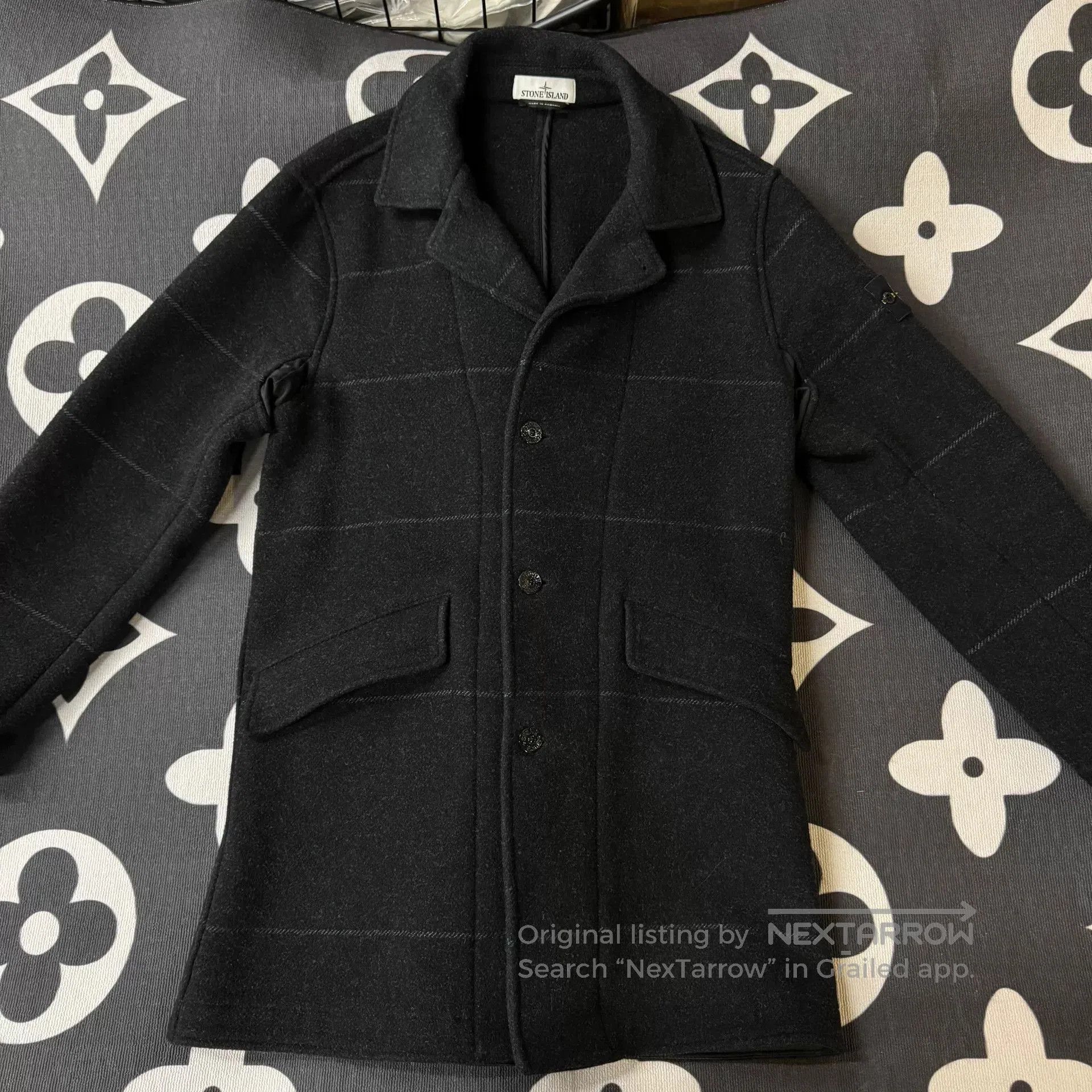 Stone Island Stone Island Black Cashmere Coat. Size US L / EU 52-54 / 3 - 1 Thumbnail