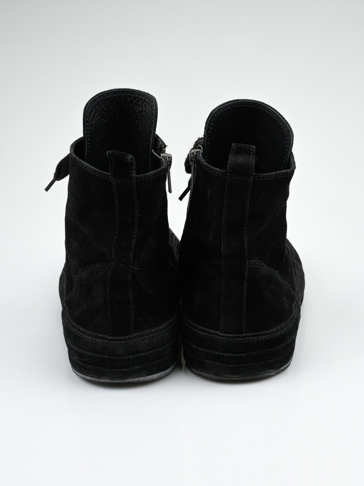 Ann Demeulemeester Orvo High-Top Suede Leather Sneakers Size US 9 / EU 42 - 7 Thumbnail