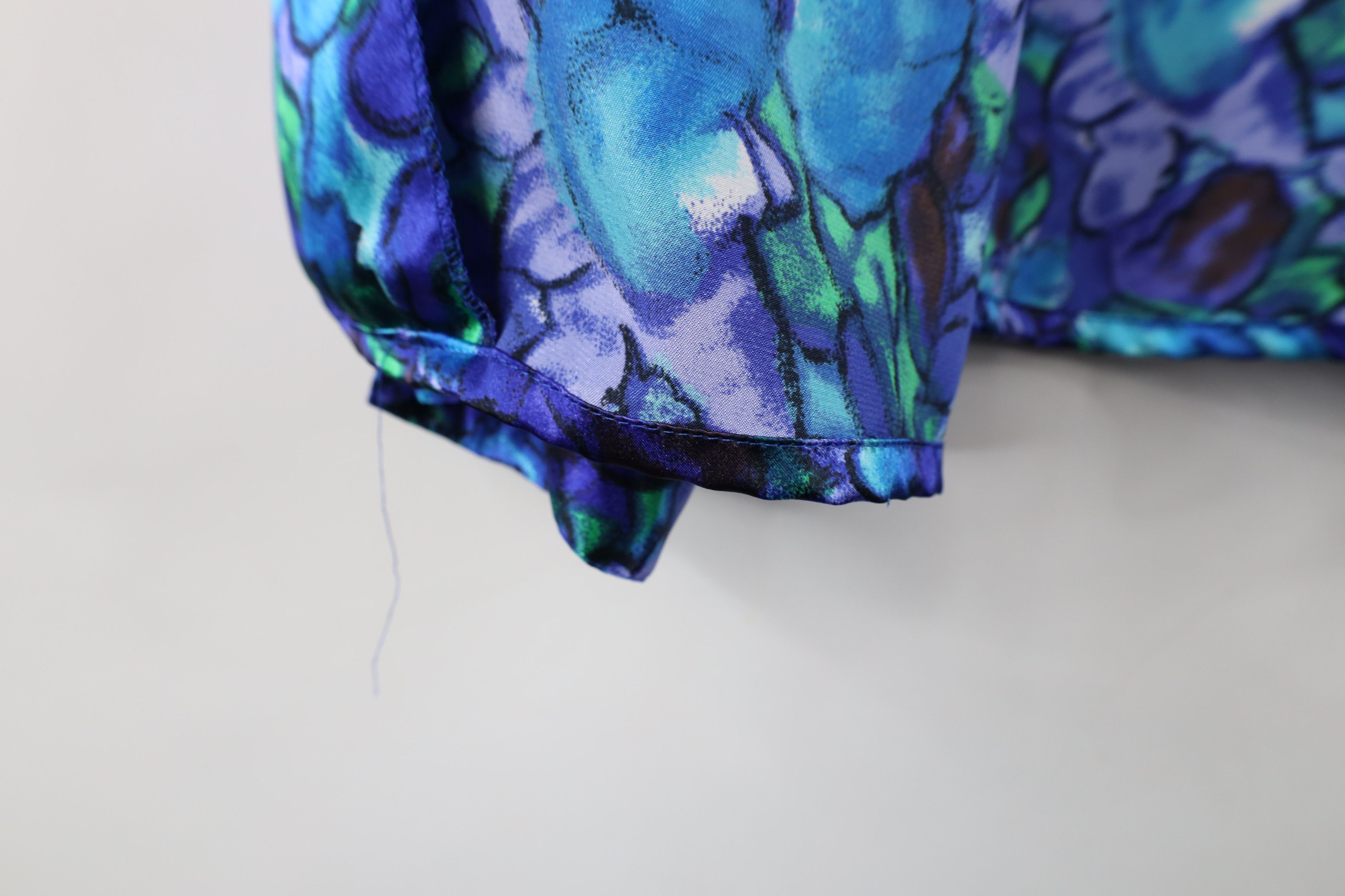 Vintage Vintage 80s 90s Streetwear Flower Blazer Shirt Jacket USA Size XL / US 12-14 / IT 48-50 - 12 Thumbnail