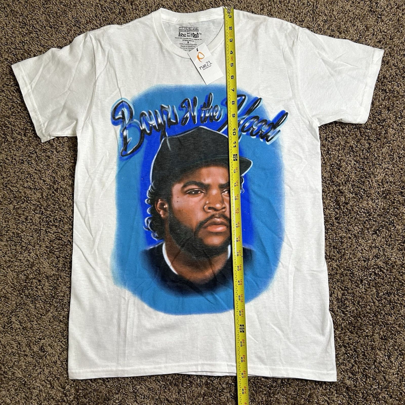 Other Y2K Boyz N' The Hood Ice Cube Spray Paint Graffiti Style Tee Size US S / EU 44-46 / 1 - 6 Thumbnail