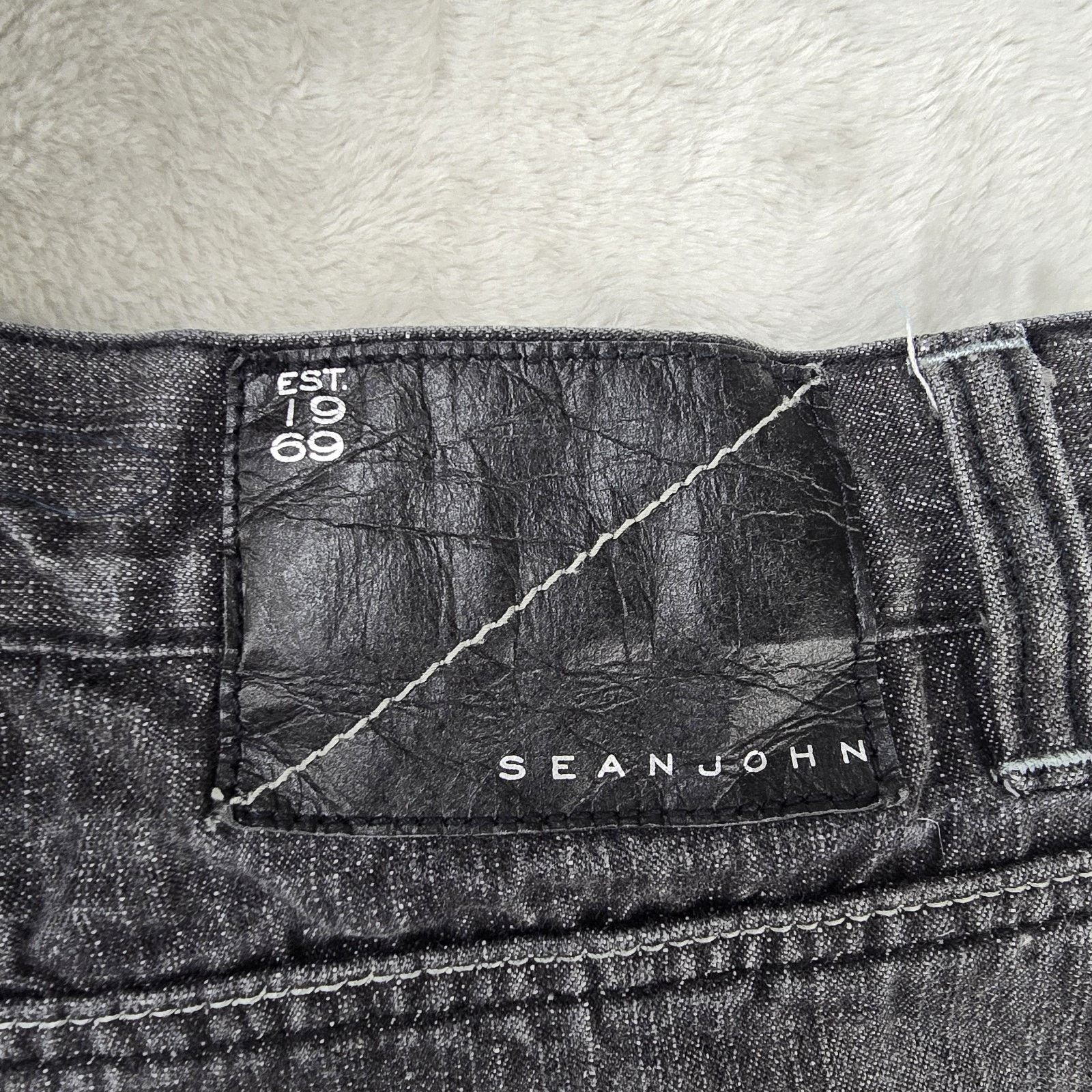 Sean John Vintage Sean John Shorts Mens 38 Baggy Jean Jorts Y2K Skater Size US 38 / EU 54 - 6 Thumbnail