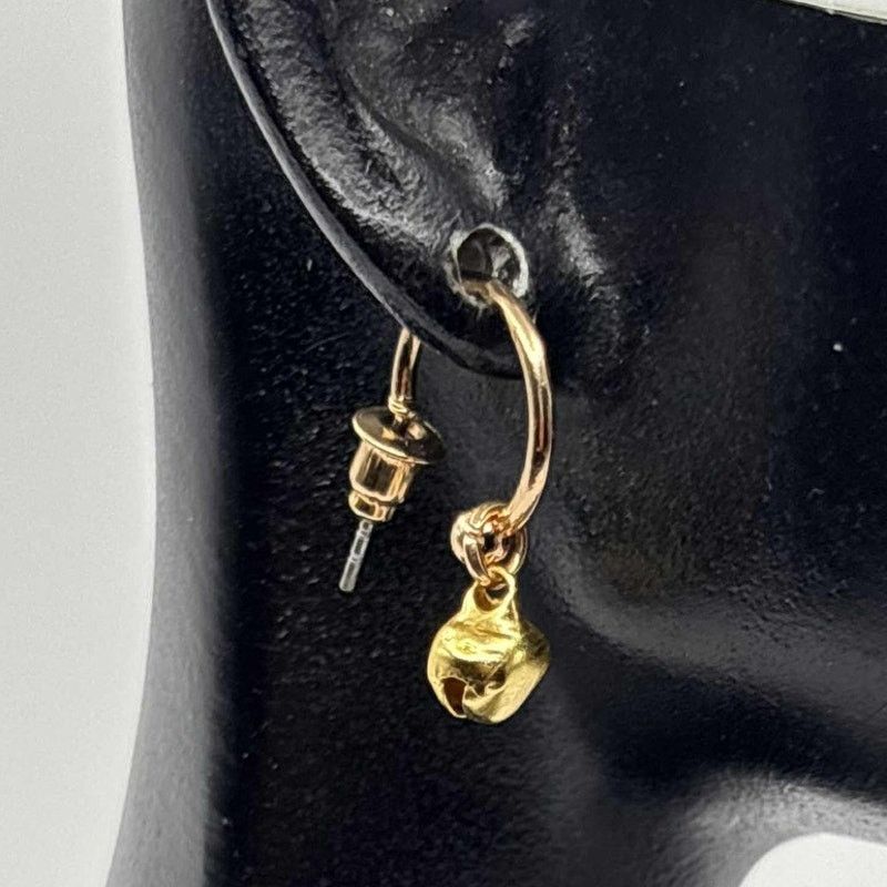 Other 90s Gold Bell Hoop Earring Bundle Size ONE SIZE - 2 Thumbnail