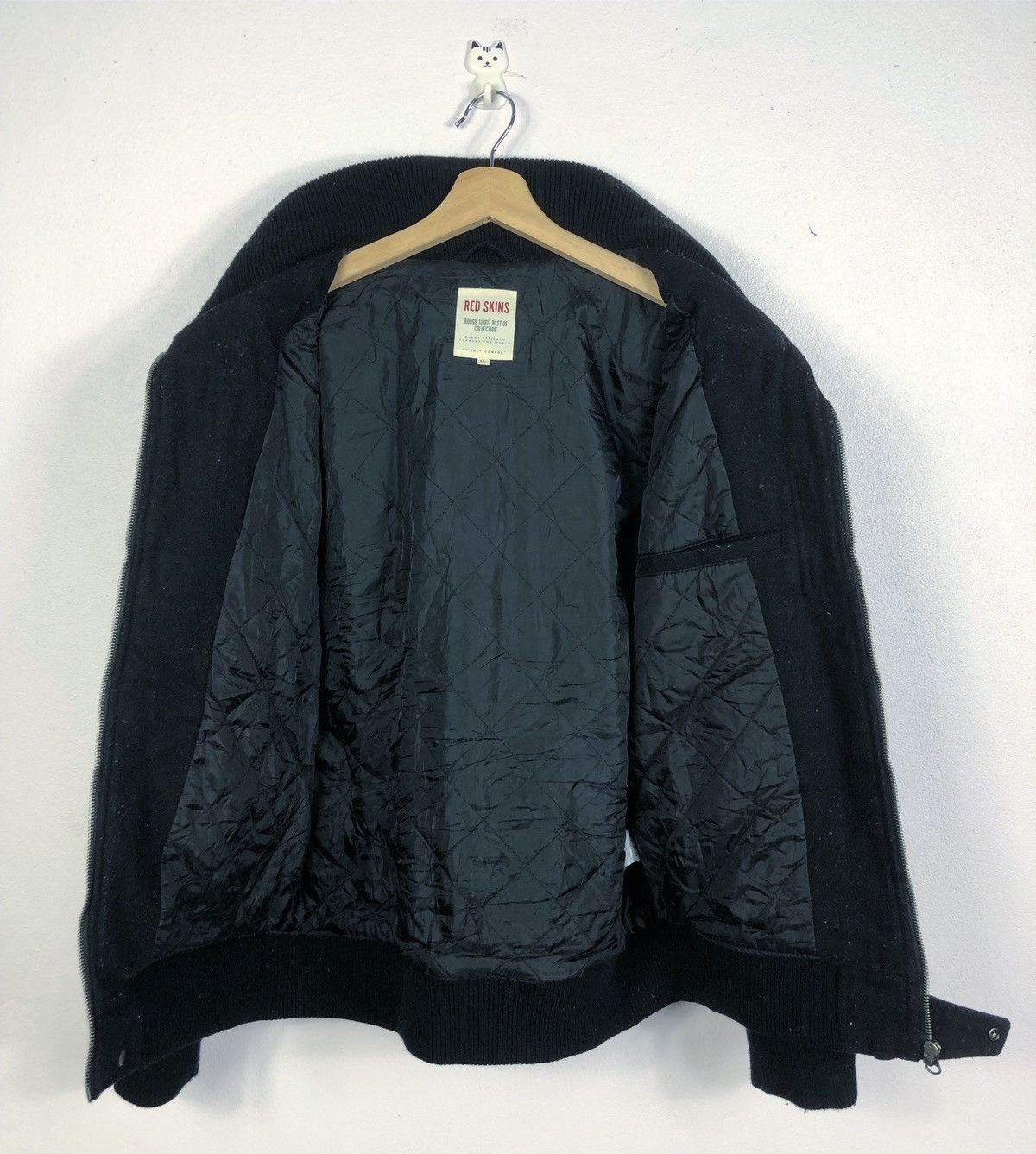 Japanese Brand × NFL Rare Redskins Wool Jacket Size US XL / EU 56 / 4 - 9 Thumbnail