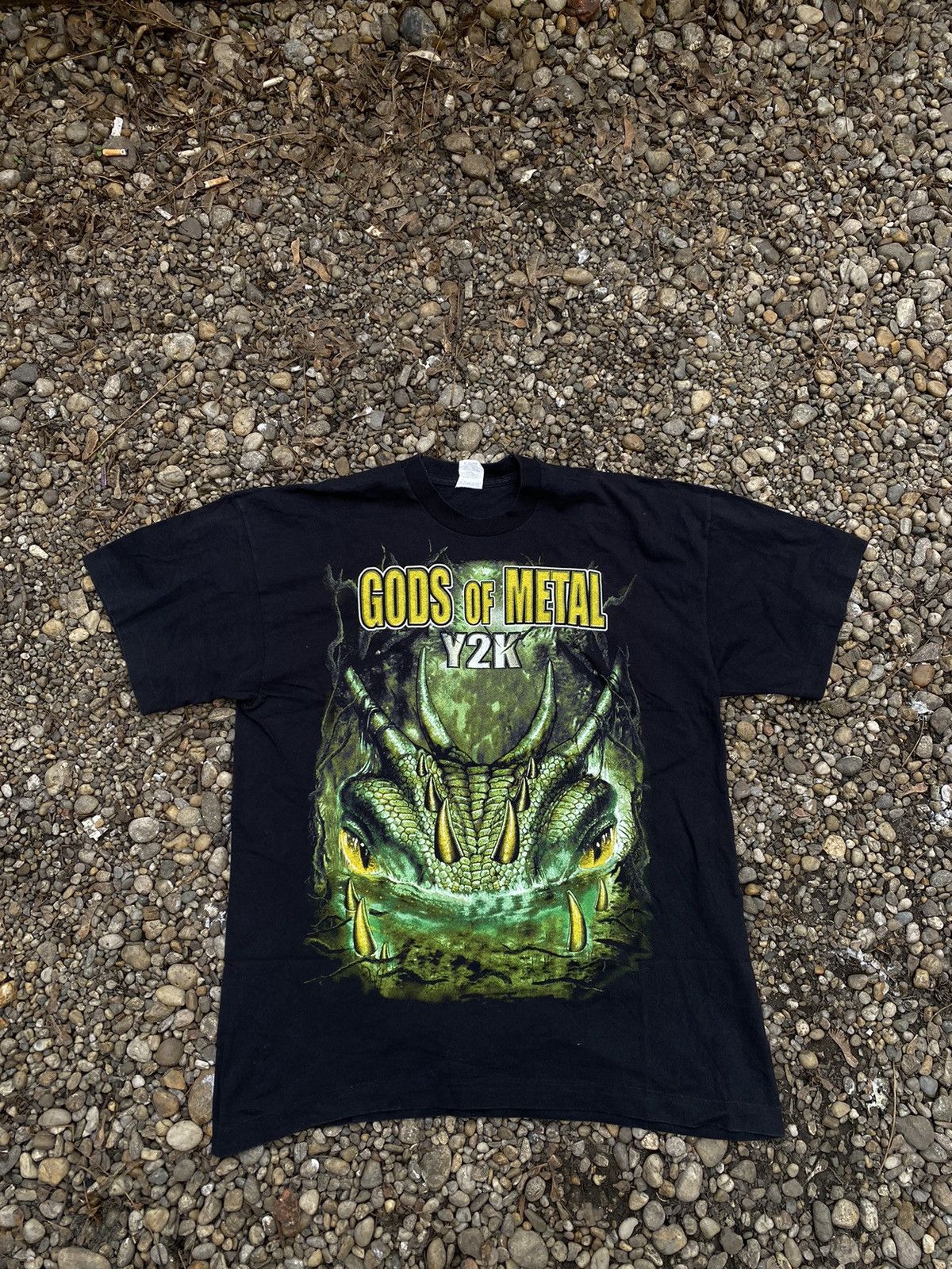 Band Tees Vintage 2000 Gods Of Metal Y2K Tour T-Shirt Size US XL / EU 56 / 4 - 1 Thumbnail