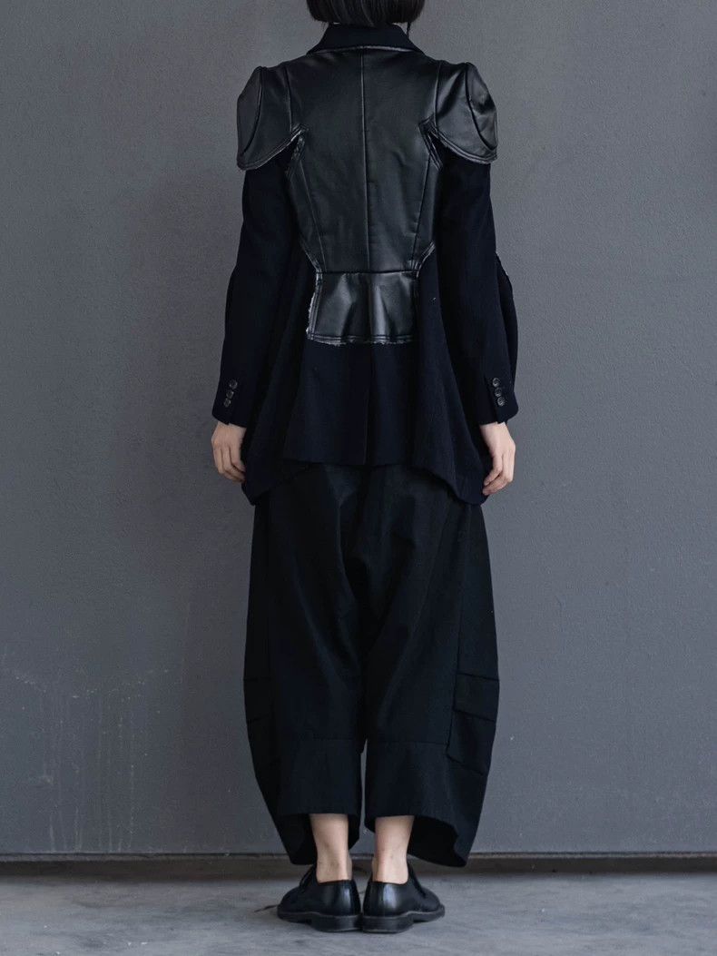 Comme des Garcons Comme Des Garcons Deconstruction of split leather armor co Size XS / US 0-2 / IT 36-38 - 4 Thumbnail