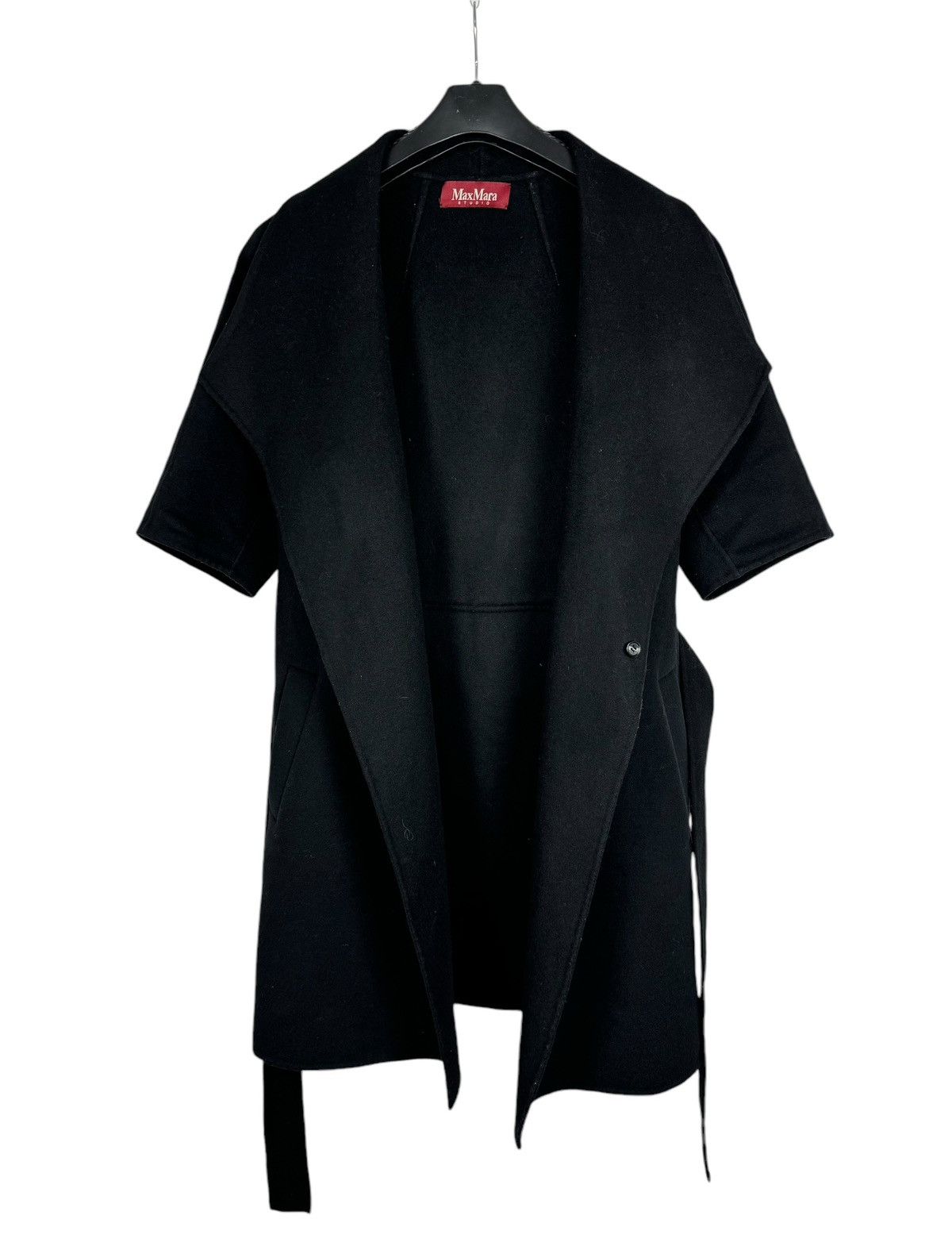 Max Mara Max Mara Studio Lana Wool-Cashmere Coat Short Sleeve Size S / US 4 / IT 40 - 11 Thumbnail