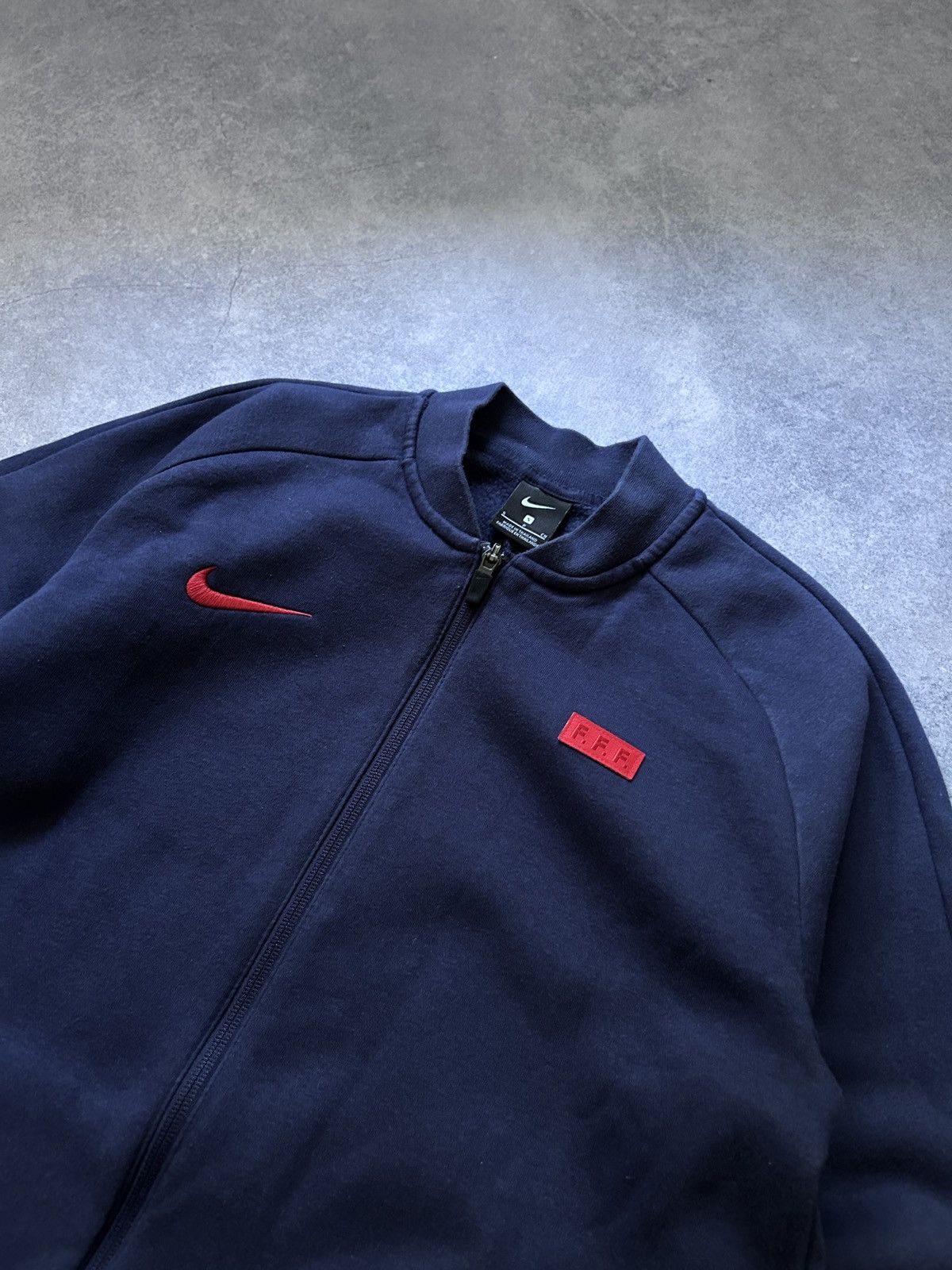 Nike Nike FFF France 🇫🇷 football soccer track sweatshirt Size US S / EU 44-46 / 1 - 3 Thumbnail