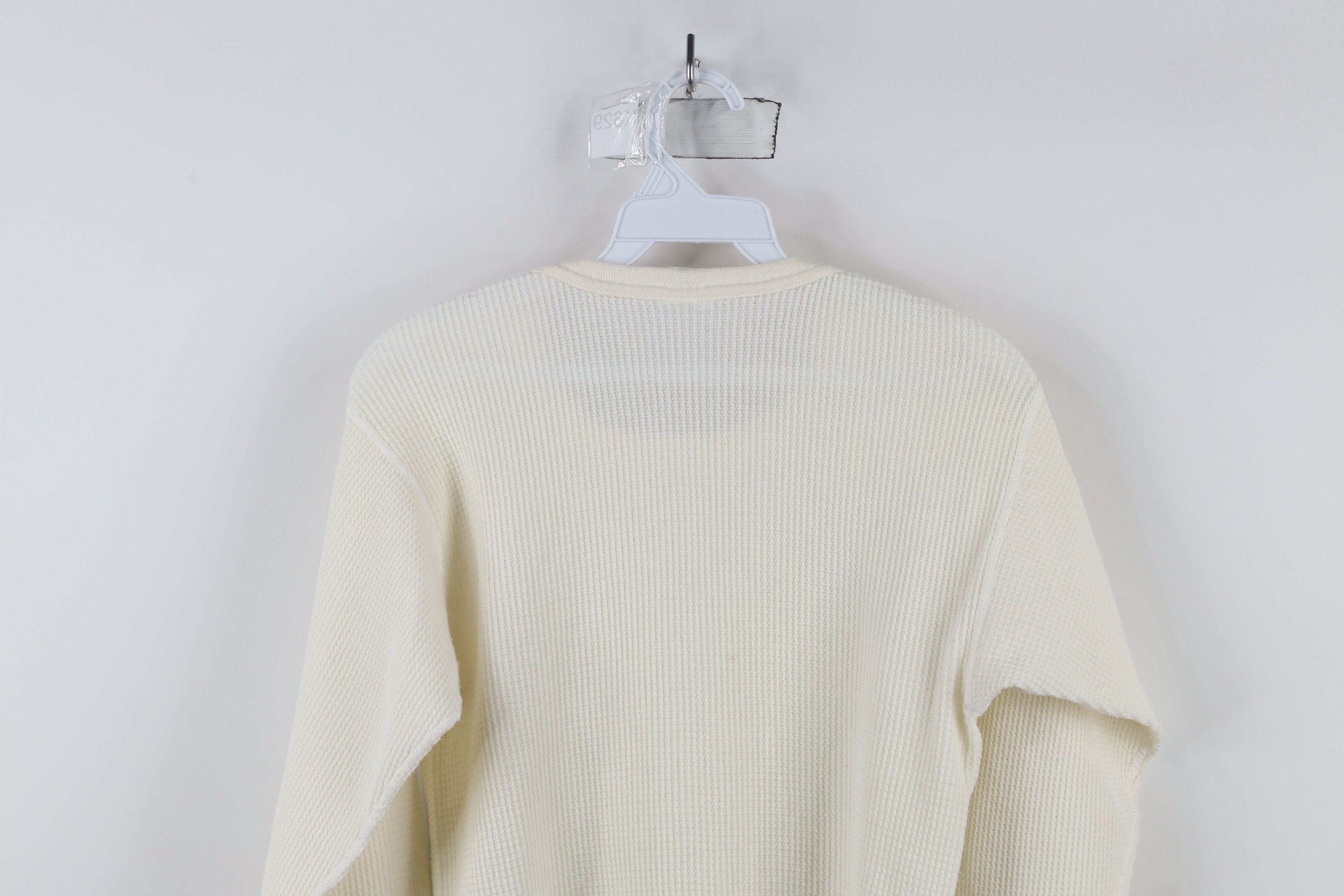 Vintage Vintage 70s Streetwear Waffle Knit Long Sleeve T-Shirt Size US XL / EU 56 / 4 - 11 Thumbnail