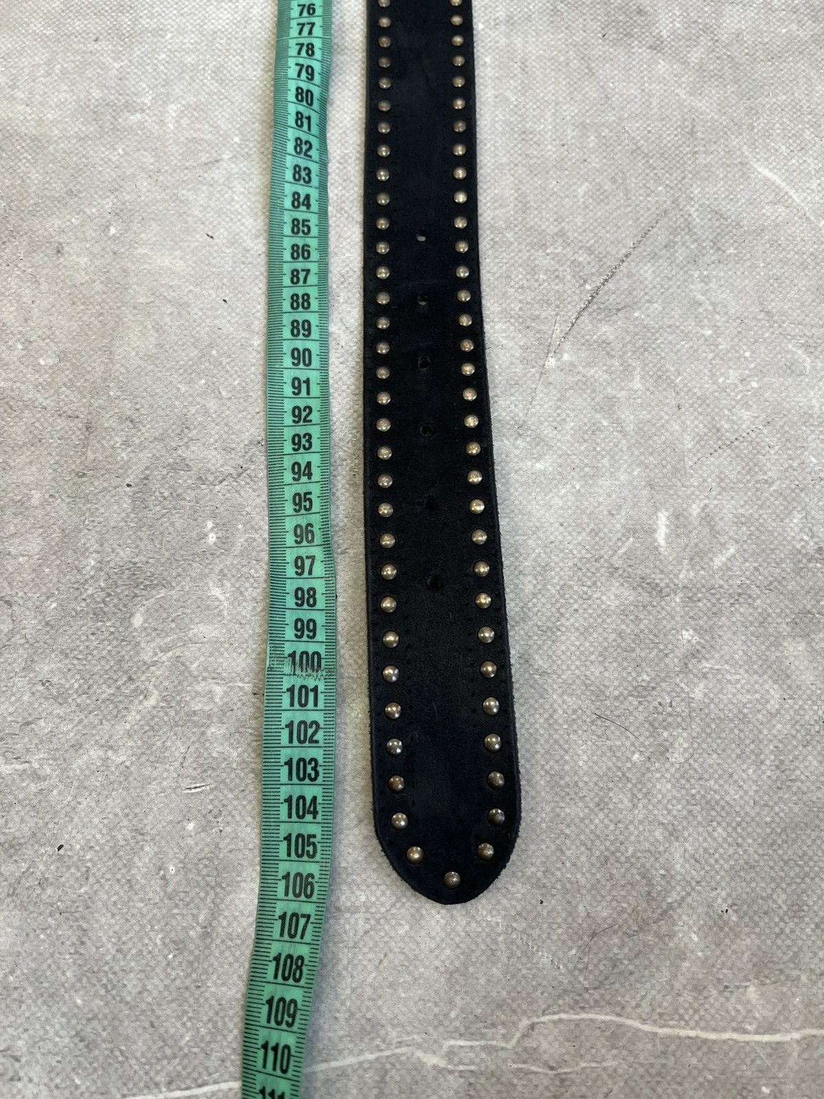 Hysteric Glamour Vintage Studded Leather Belt Punk Biker Style Size ONE SIZE - 10 Thumbnail