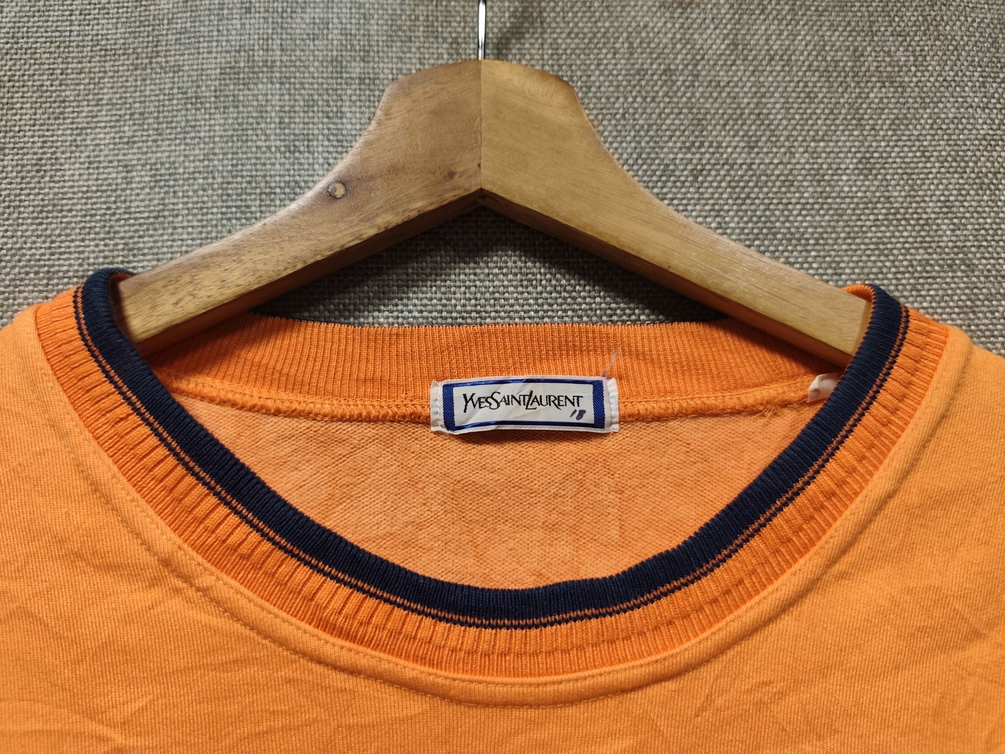 Yves Saint Laurent Sweatshirt Yves Saint Laurent Size US L / EU 52-54 / 3 - 3 Thumbnail