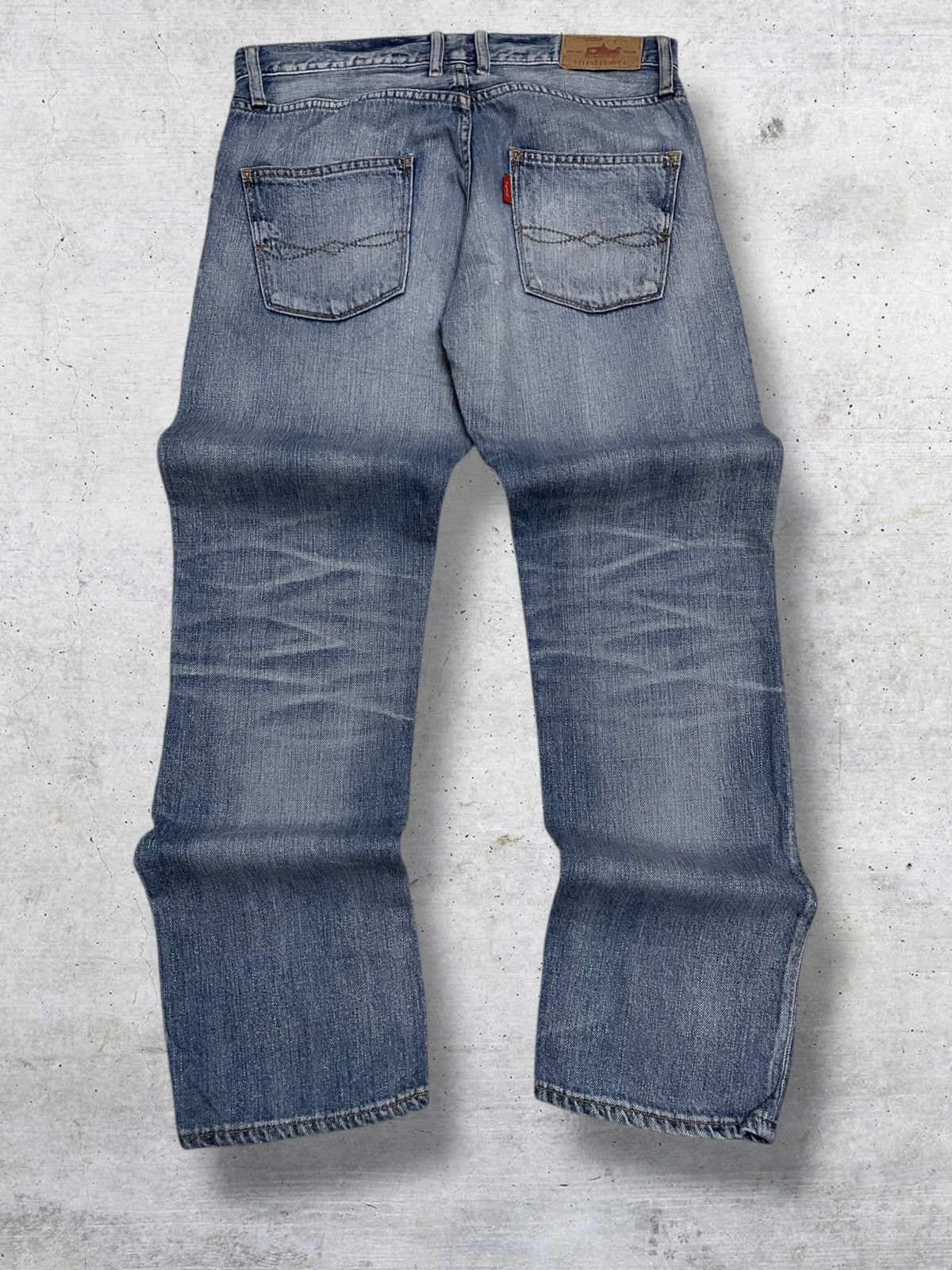 Japanese Brand VINTAGE UNGRID OG 90S JAPAN DESIGNER RIPPED GRUNGE DENIM Size US 30 / EU 46 - 10 Thumbnail
