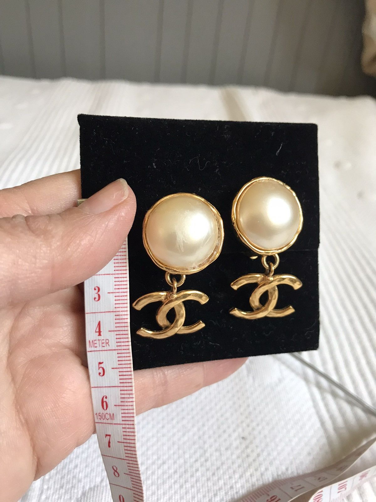 Chanel CHANEL EARRINGS VINTAGE 1994 model Size ONE SIZE - 5 Thumbnail