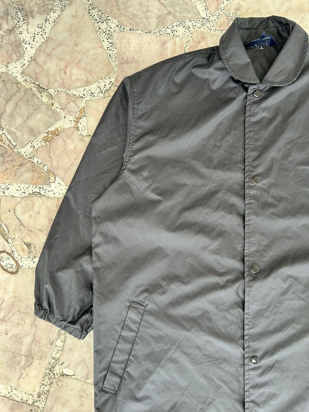 Comme des Garcons Cdg black raincoat spellout on wrist Size US L / EU 52-54 / 3 - 5 Thumbnail