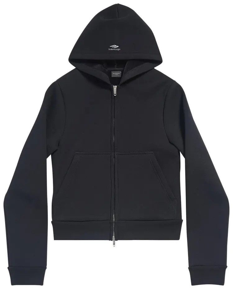 Balenciaga Fitted zip up hoodie Size US XL / EU 56 / 4 - 3 Thumbnail