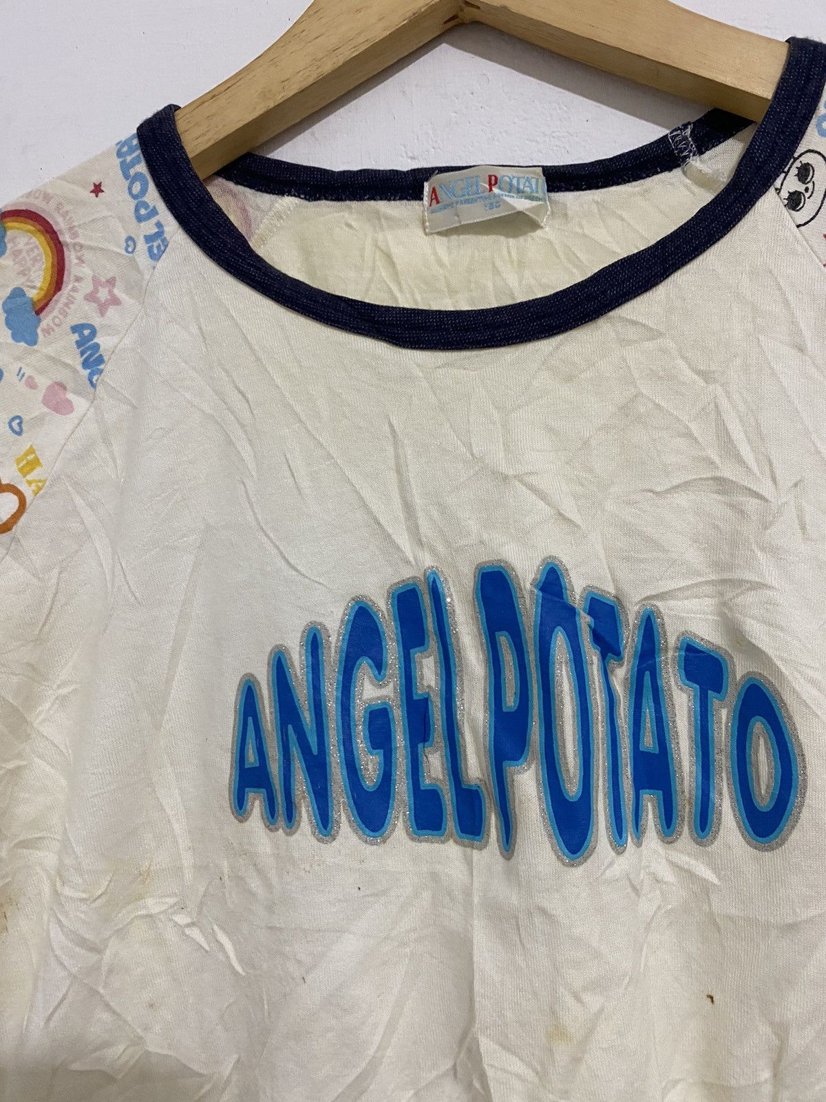 Angel Blue 🖤BLACKFRIDAY🖤Angel Potato By Angel Blue Shirt Baby Tee Size S / US 4 / IT 40 - 2 Thumbnail