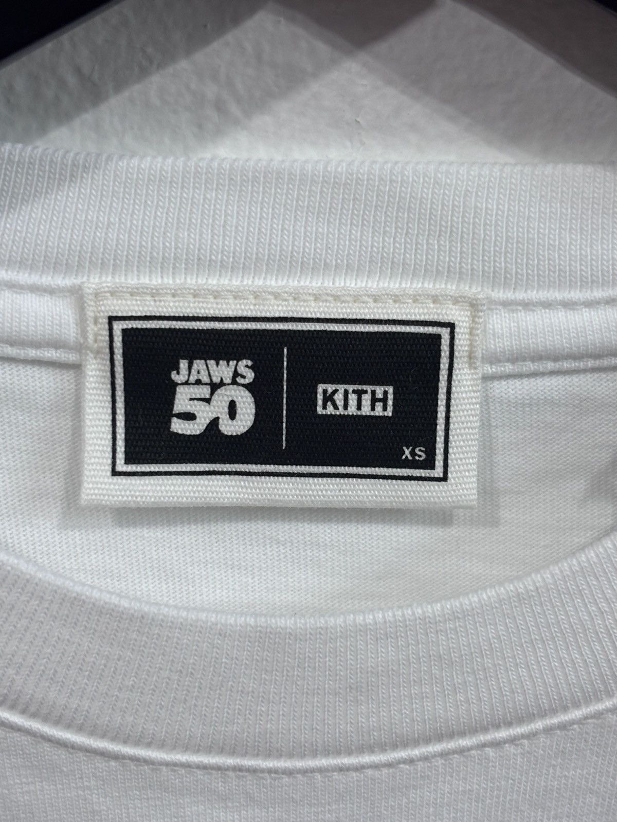 Kith Kith x Jaws White Tee 50th Anniversary Size US XS / EU 42 / 0 - 3 Thumbnail