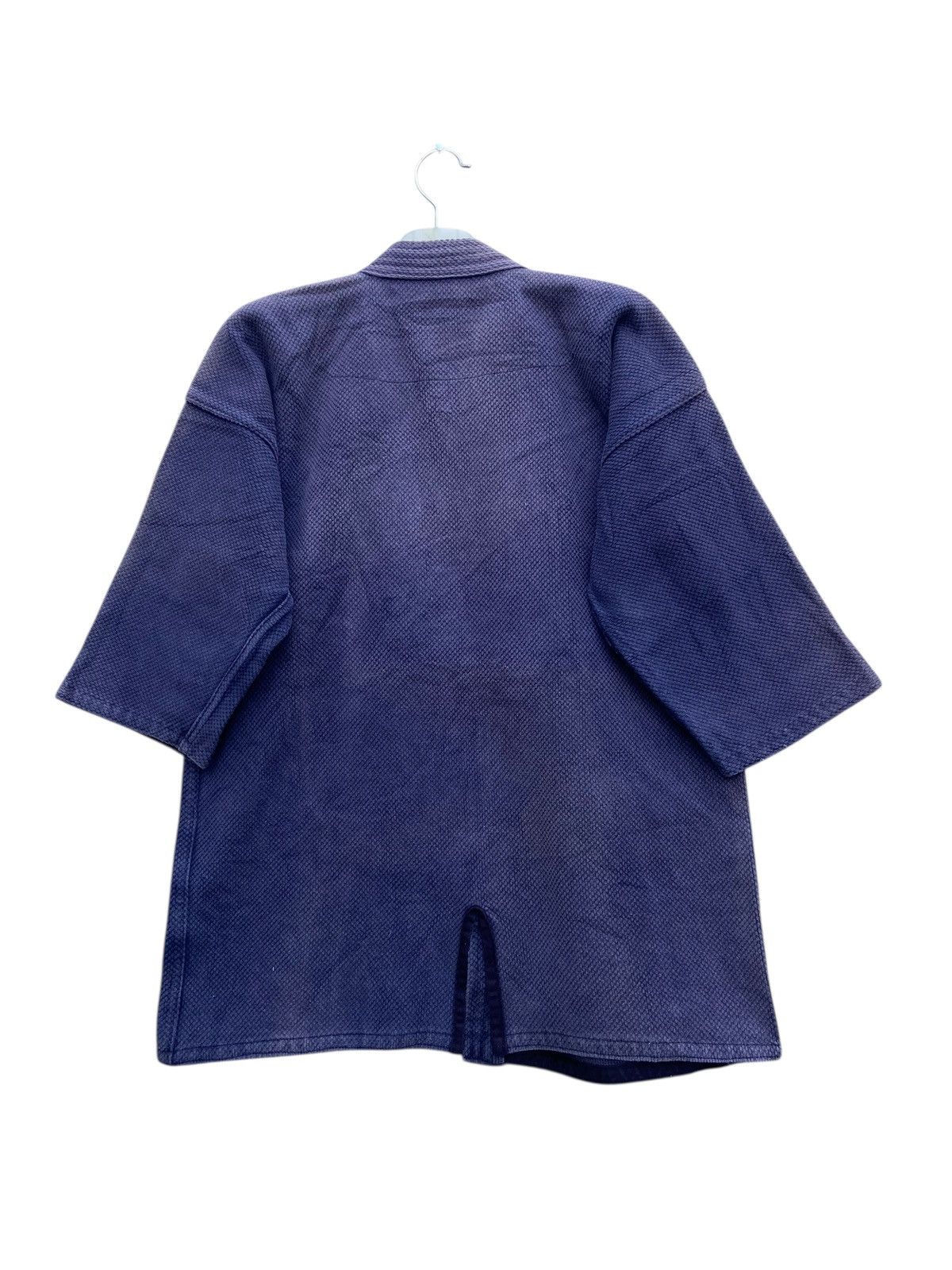 Japanese Brand Vintage Indigo dye Sanjuro Jacket Size US L / EU 52-54 / 3 - 2 Thumbnail