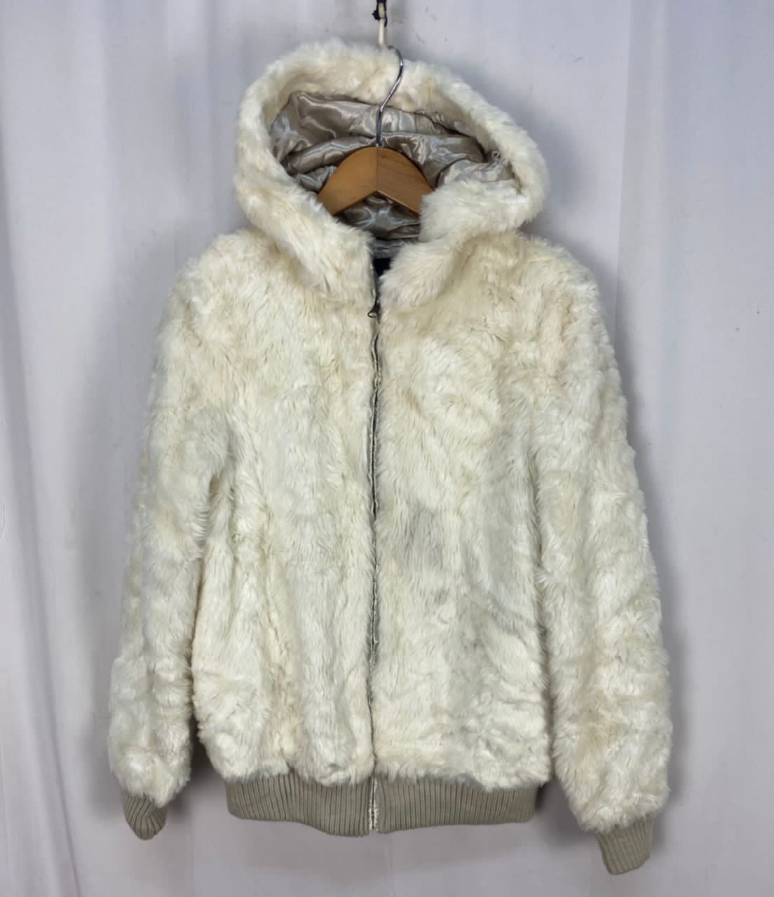 Other Natural couture fur hoodie zipper jacket Size US S / EU 44-46 / 1 - 13 Thumbnail